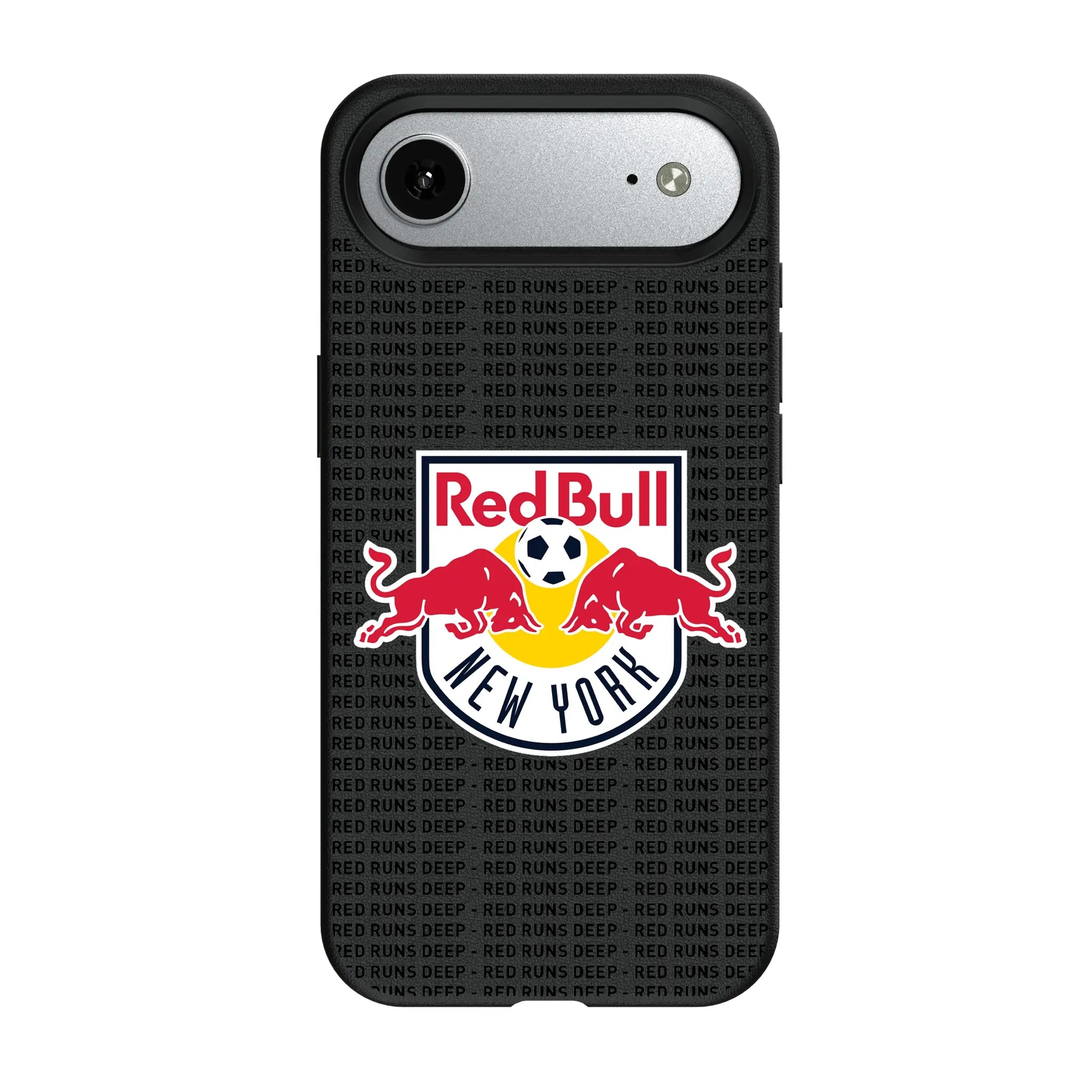 New York Red Bulls Text Backdrop iPhone MagSafe Compatible Phone Case for Apple iPhone#Device_iPhone Air