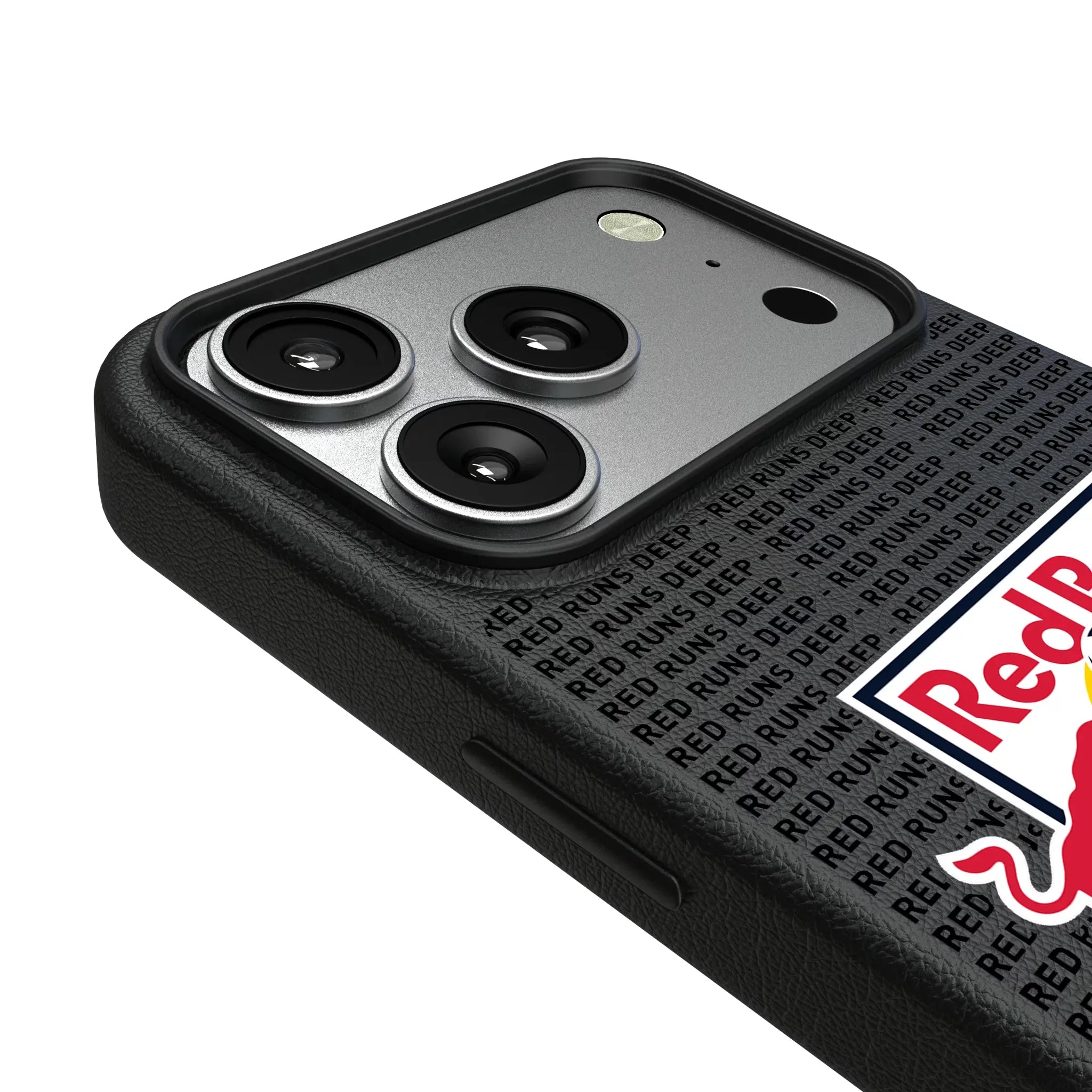 New York Red Bulls Text Backdrop iPhone MagSafe Compatible Phone Case for Apple iPhone - Detail#Device_iPhone 17 Pro