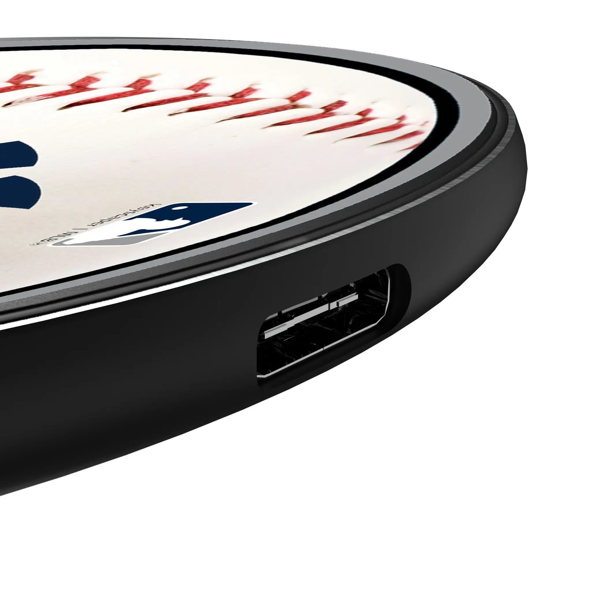 New York Yankees Baseball 15-Watt Wireless Charger - Detail