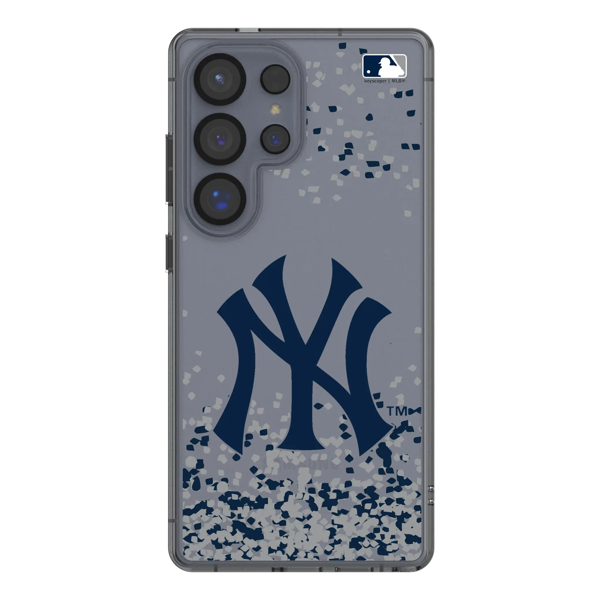 New York Yankees Confetti Galaxy Clear Phone Case for Samsung Galaxy#Device_Galaxy S25 Ultra