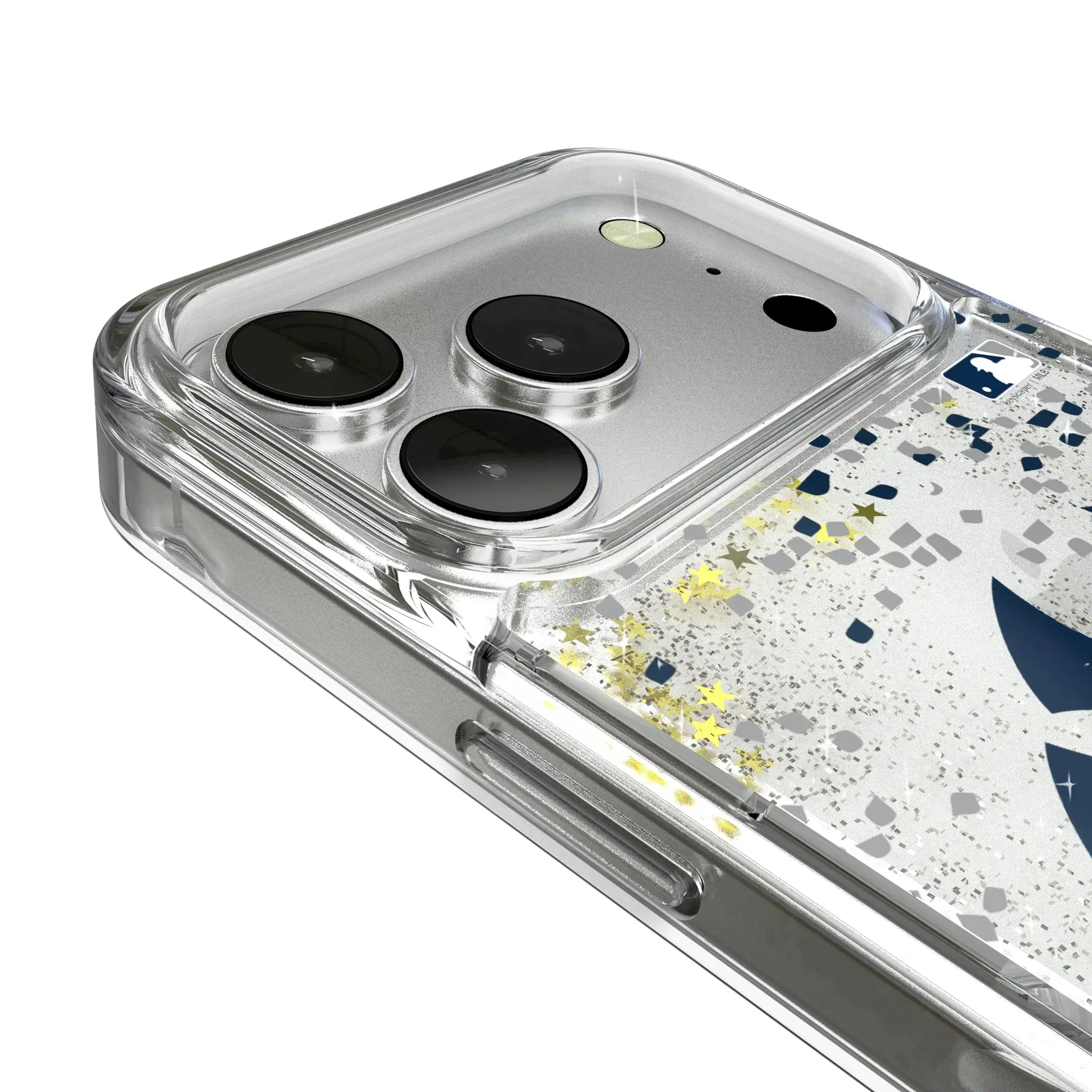 New York Yankees Confetti iPhone Glitter Phone Case for Apple iPhone - Detail