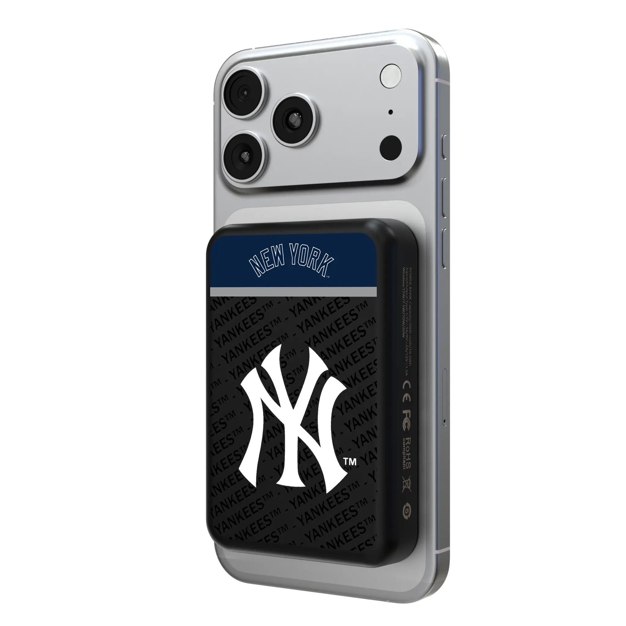 New York Yankees Endzone Plus Wireless Mag Power Bank
