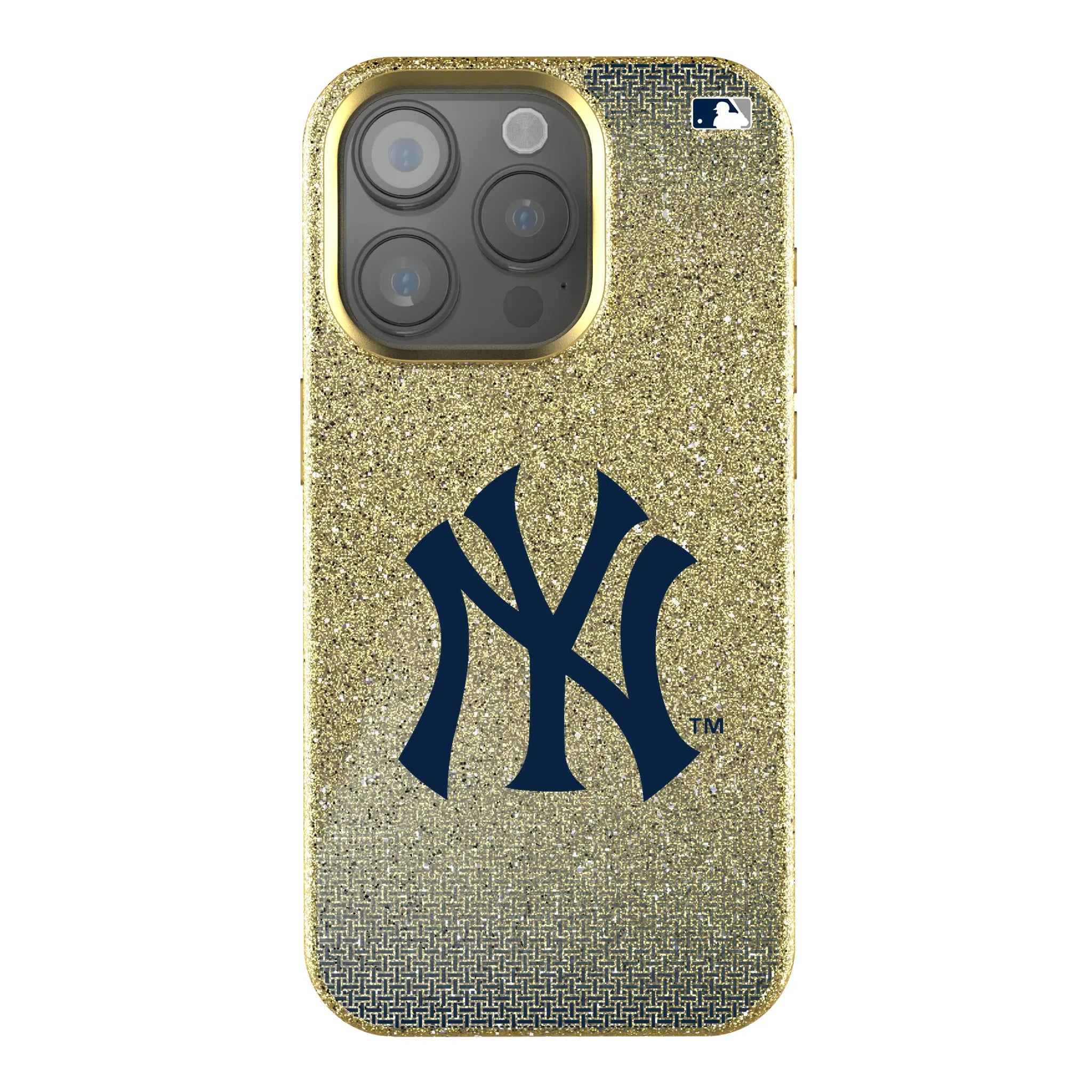New York Yankees Linen iPhone Bling Phone Case for Apple iPhone