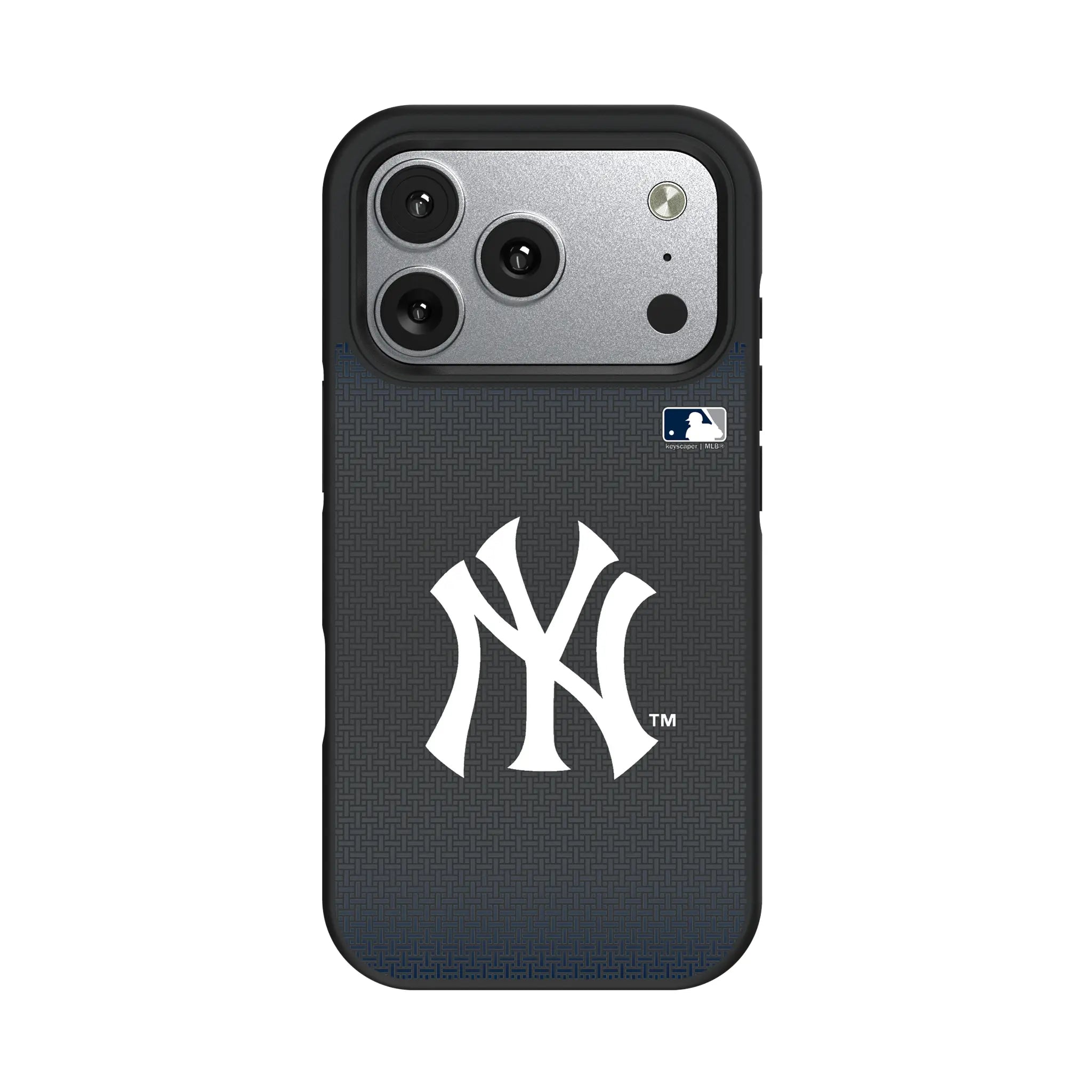 New York Yankees Linen iPhone Bump Phone Case for Apple iPhone#Device_iPhone 17 Pro