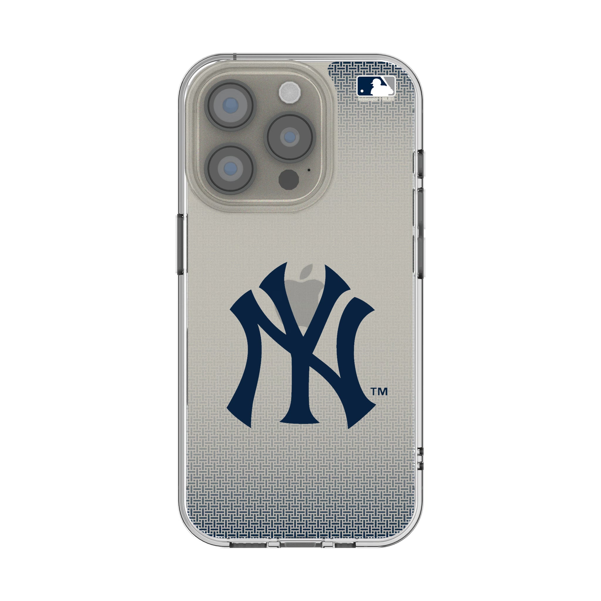 New York Yankees Linen iPhone Clear Phone Case for Apple iPhone