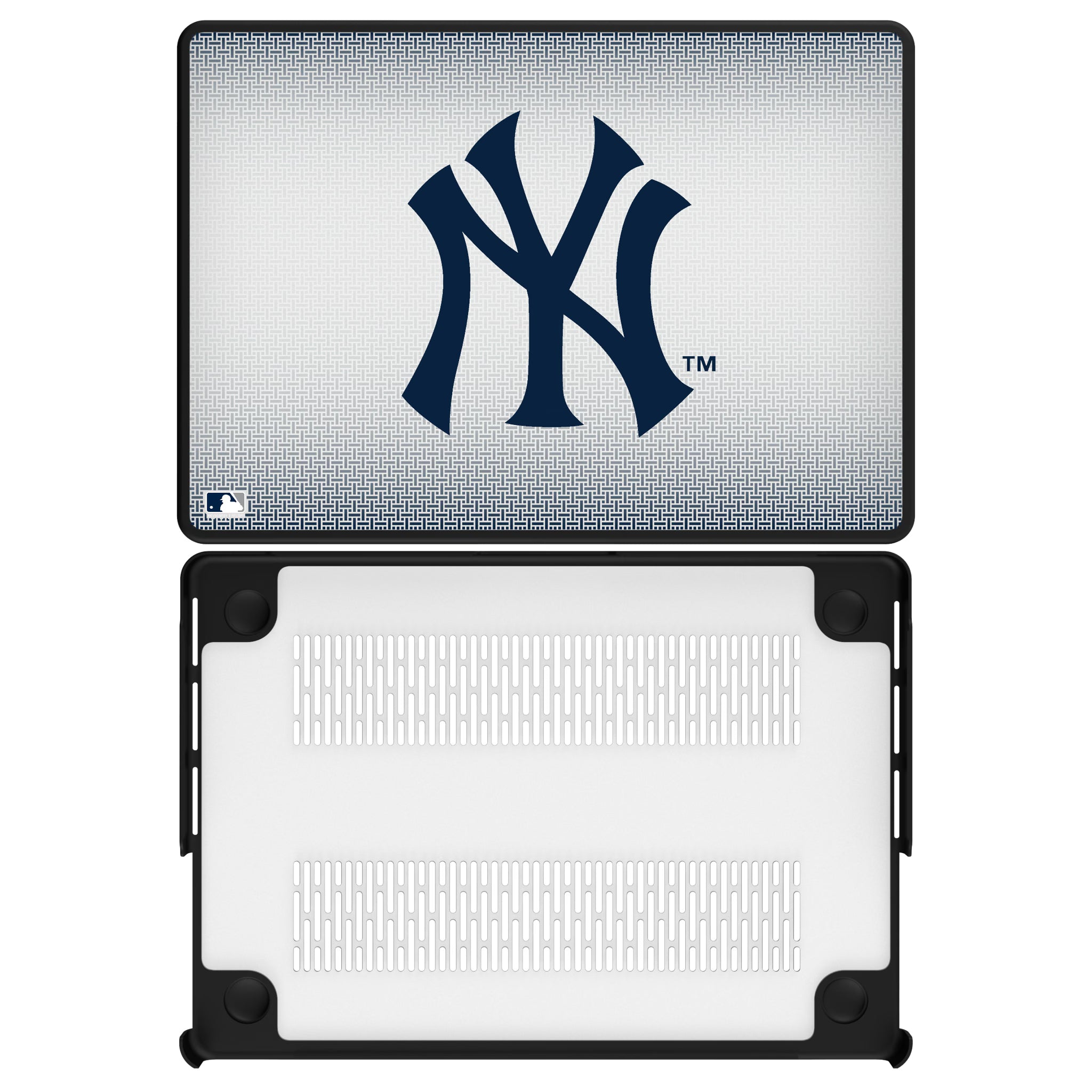 New York Yankees Linen MacBook Laptop Case for Apple MacBook#Device_MacBook Pro (14-inch, 2021) / MacBook Pro (14-inch, 2023) / MacBook Pro (14-inch, 2024)