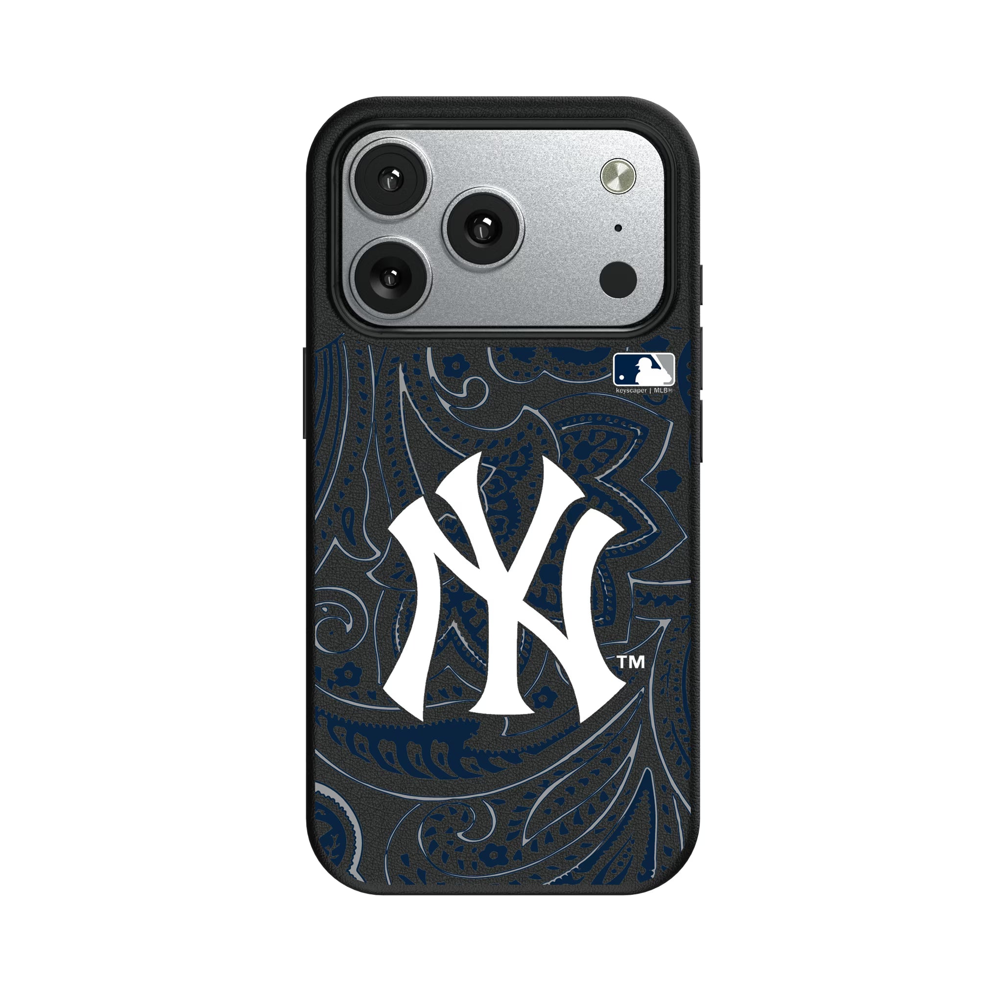 New York Yankees Paisley iPhone MagSafe Compatible Phone Case for Apple iPhone#Device_iPhone 17 Pro