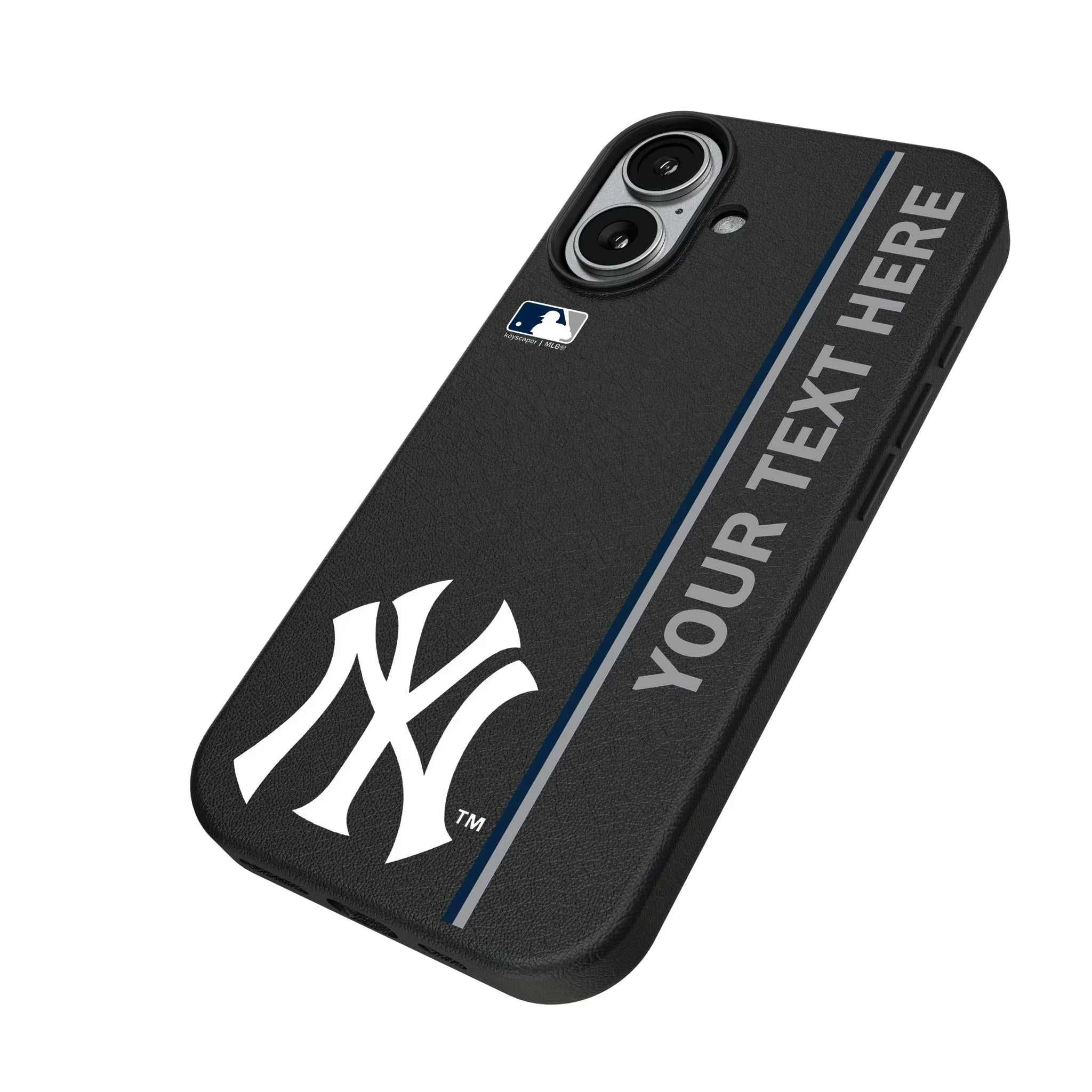 New York Yankees Personalized Sidebard iPhone MagSafe Compatible Phone Case for Apple iPhone - Isometric View#Device_iPhone 17