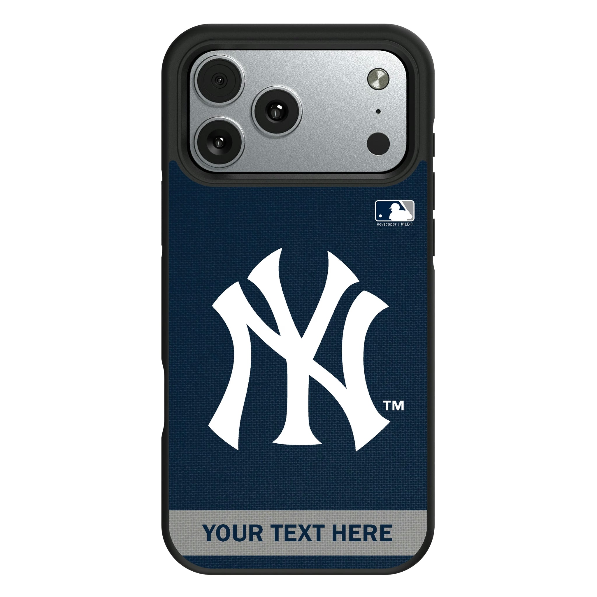 New York Yankees Personalized Stripe iPhone Bump Phone Case for Apple iPhone#Device_iPhone 17 Pro Max