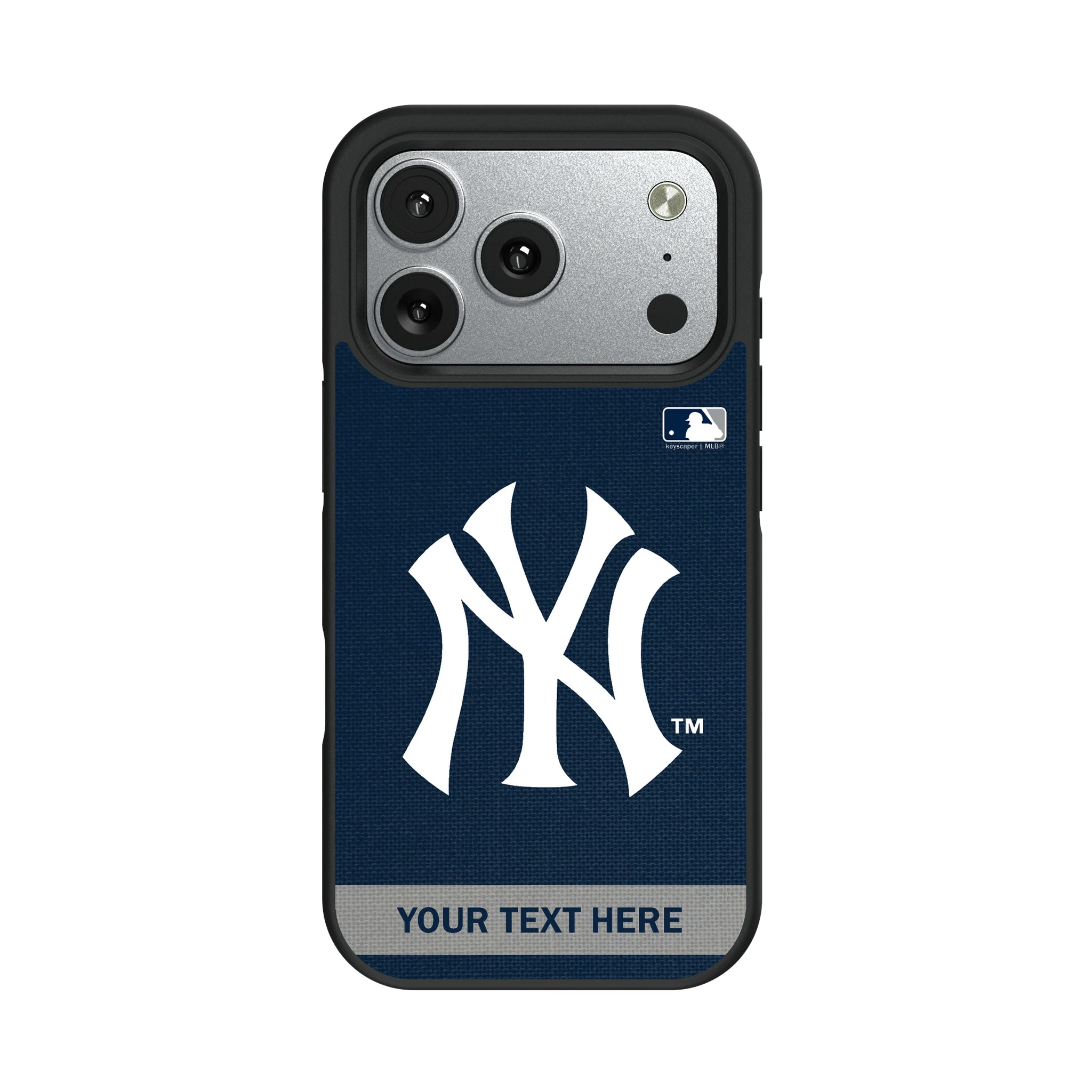 New York Yankees Personalized Stripe iPhone Bump Phone Case for Apple iPhone#Device_iPhone 17 Pro