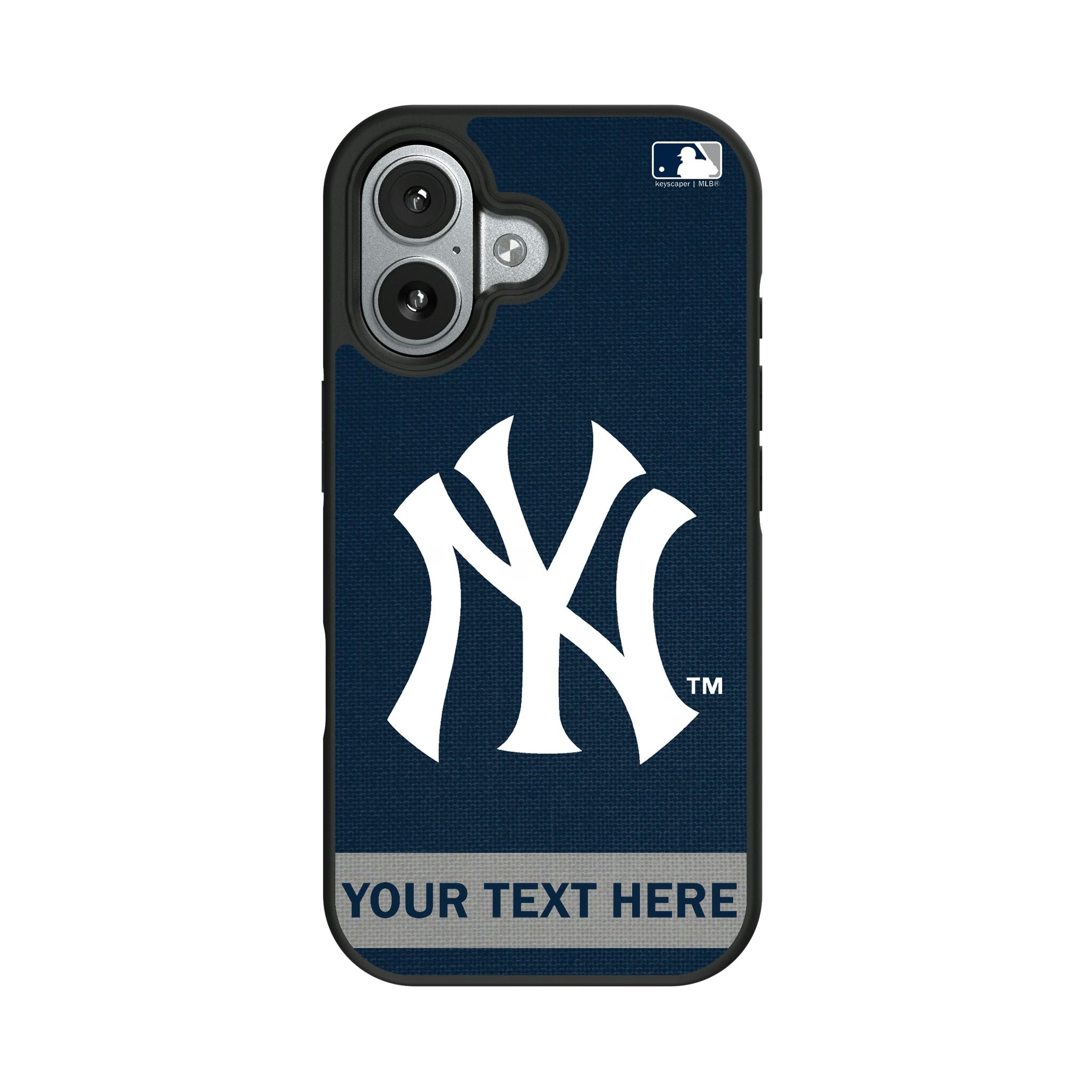 New York Yankees Personalized Stripe iPhone Bump Phone Case for Apple iPhone#Device_iPhone 17