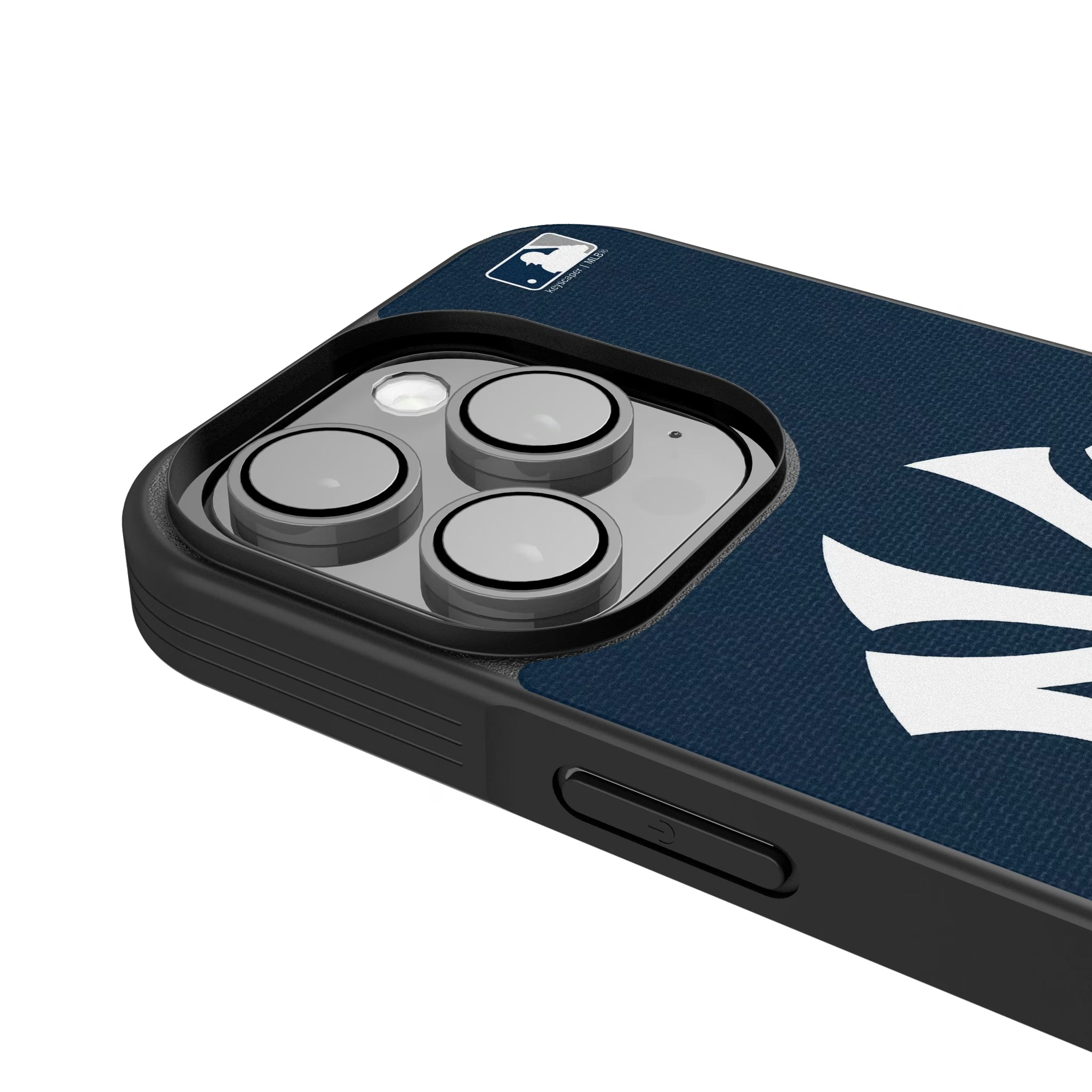 New York Yankees Personalized Stripe iPhone Bump Phone Case for Apple iPhone - Detail