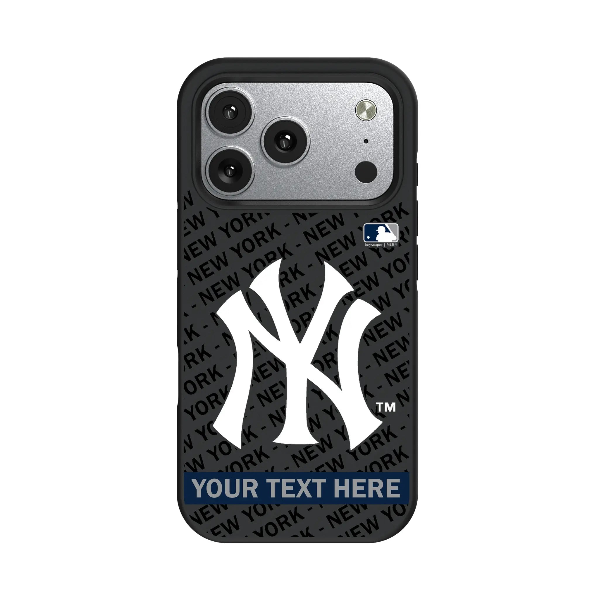New York Yankees Personalized Tilt iPhone Bump Phone Case for Apple iPhone#Device_iPhone 17 Pro
