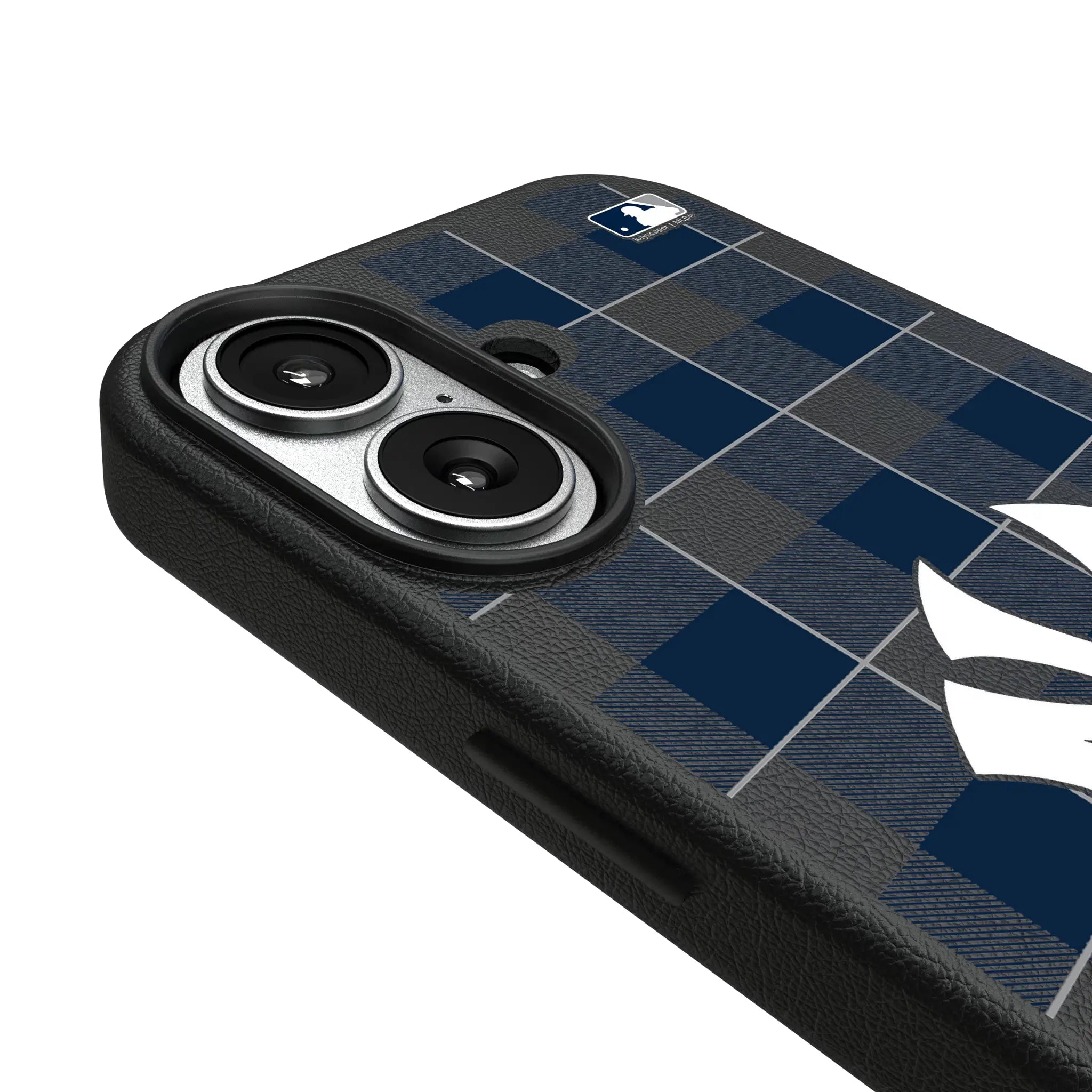 New York Yankees Plaid iPhone MagSafe Compatible Phone Case for Apple iPhone - Detail#Device_iPhone 17
