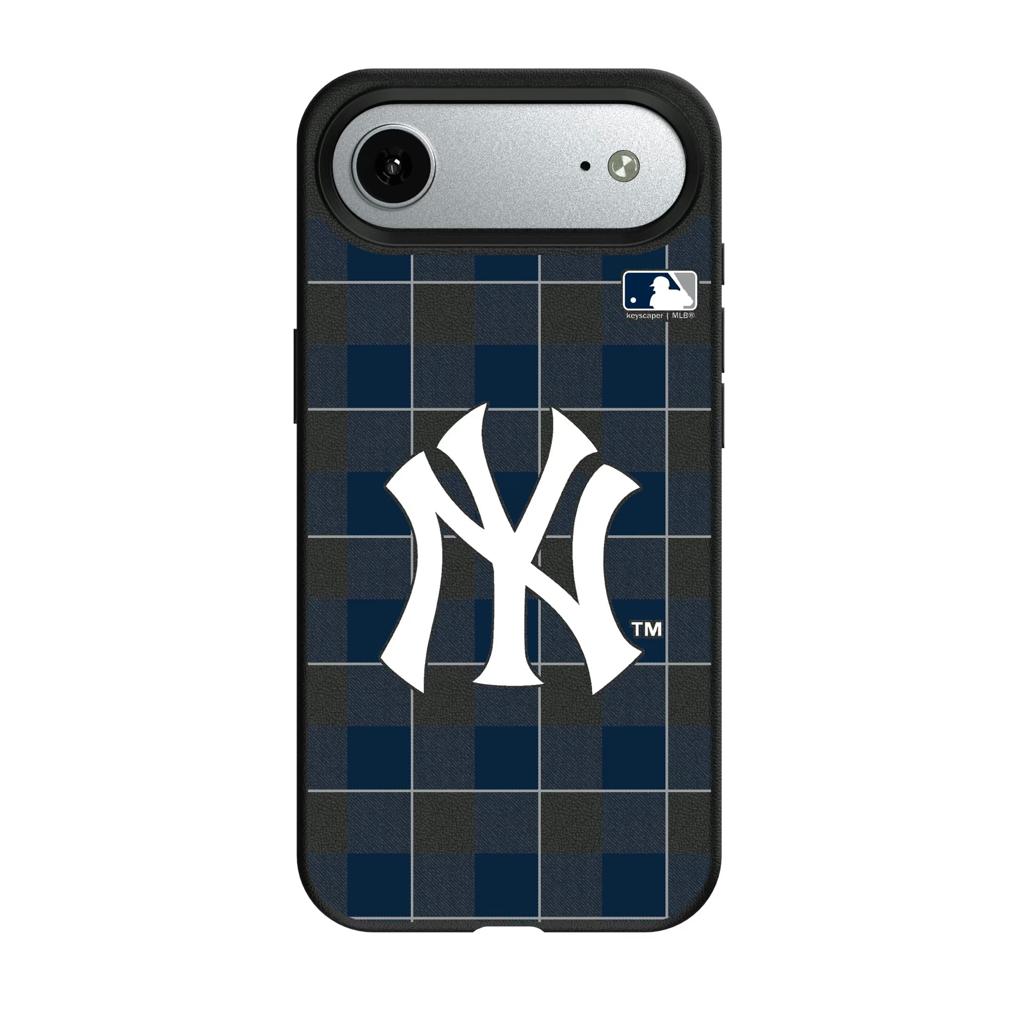 New York Yankees Plaid iPhone MagSafe Compatible Phone Case for Apple iPhone#Device_iPhone Air