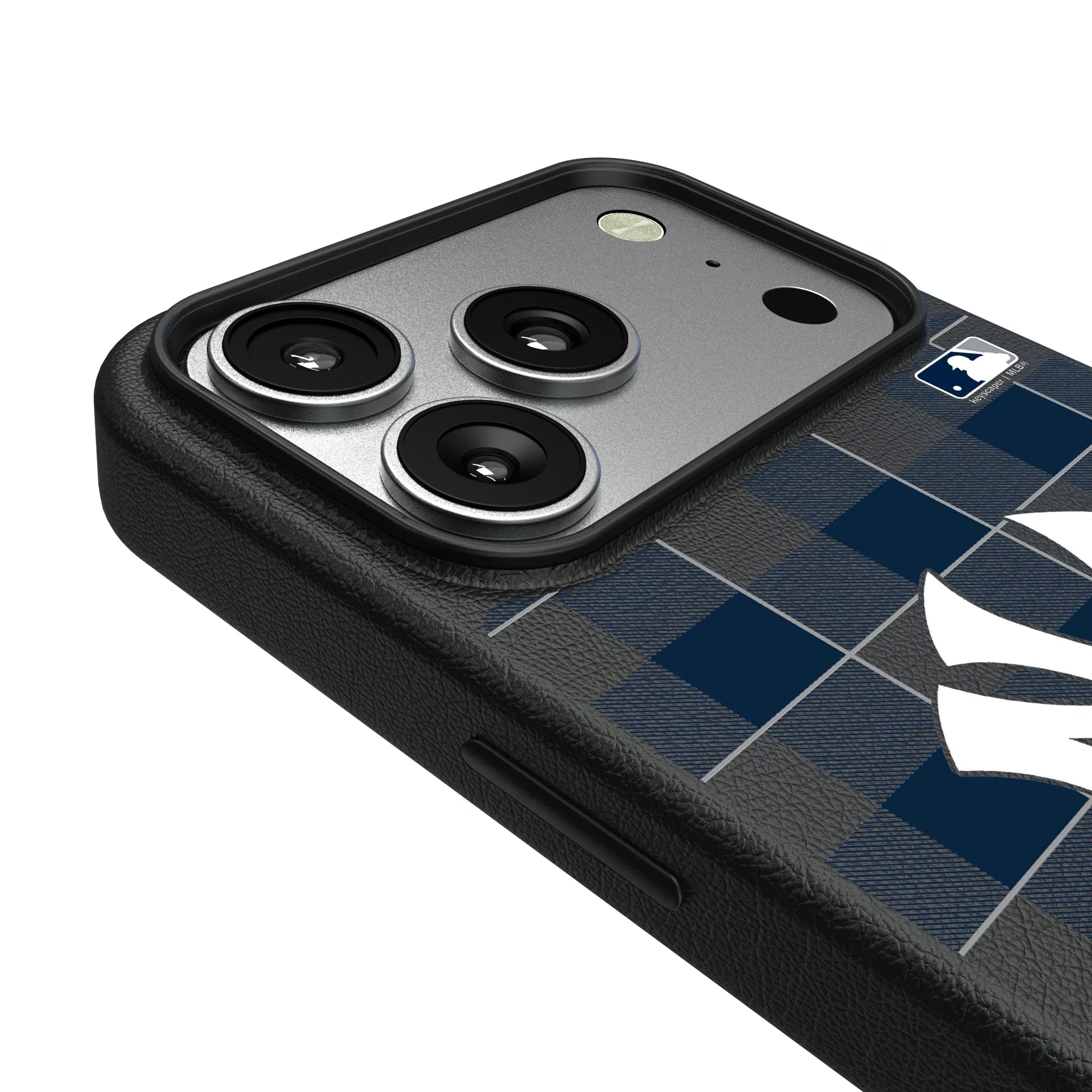 New York Yankees Plaid iPhone MagSafe Compatible Phone Case for Apple iPhone - Detail#Device_iPhone 17 Pro