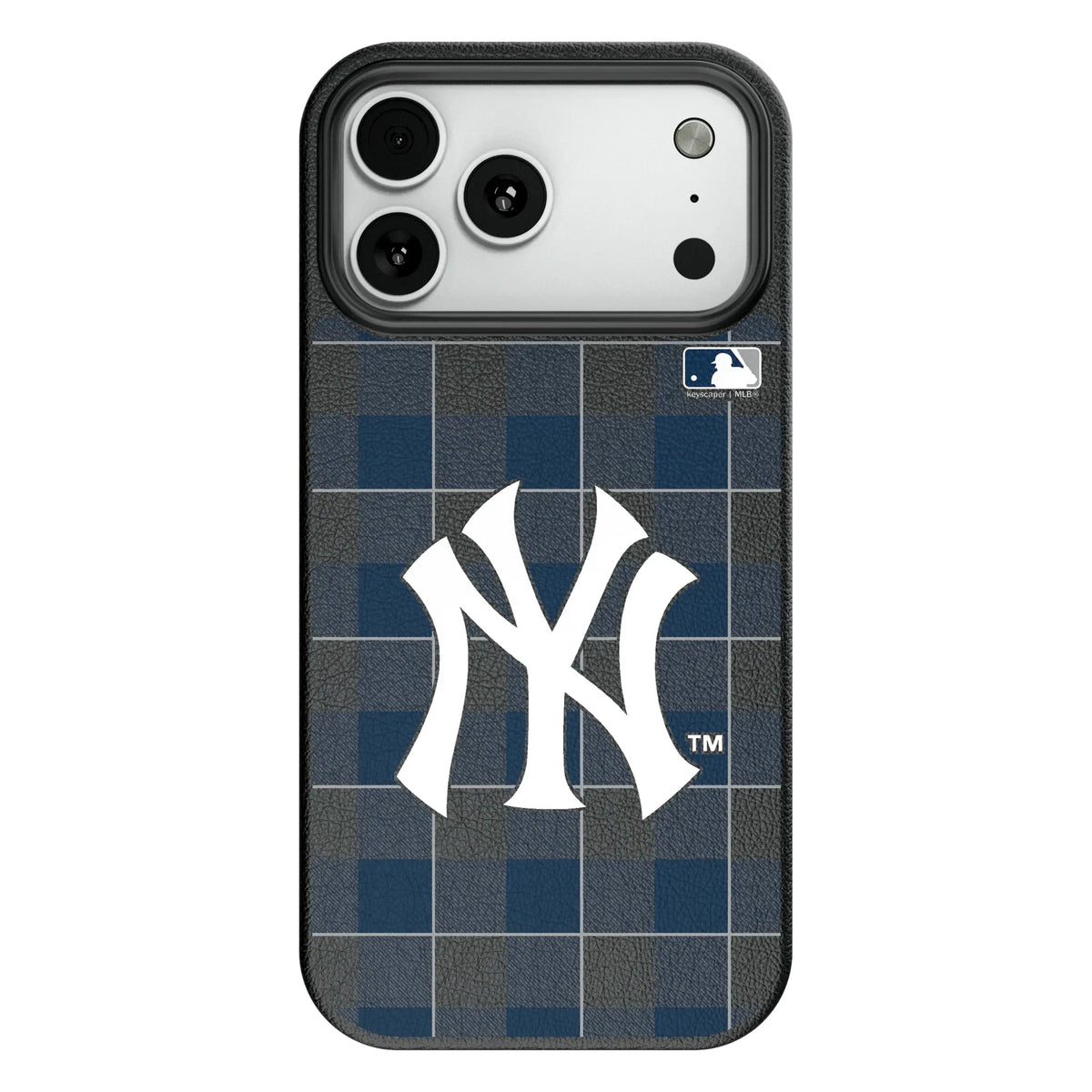 New York Yankees Plaid MagSafe Compatible Phone Case for Apple iPhone