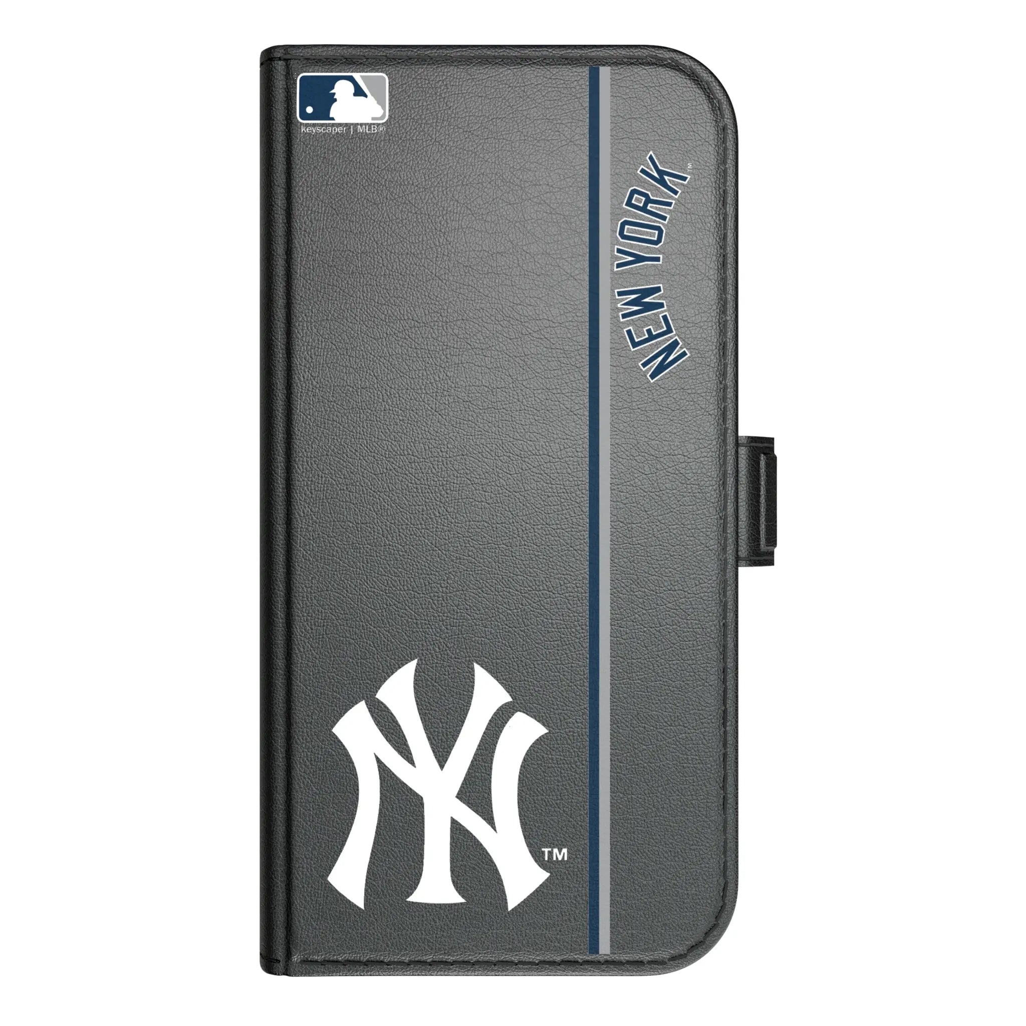 New York Yankees Sidebar iPhone Folio Phone Case for Apple iPhone#Device_iPhone 17