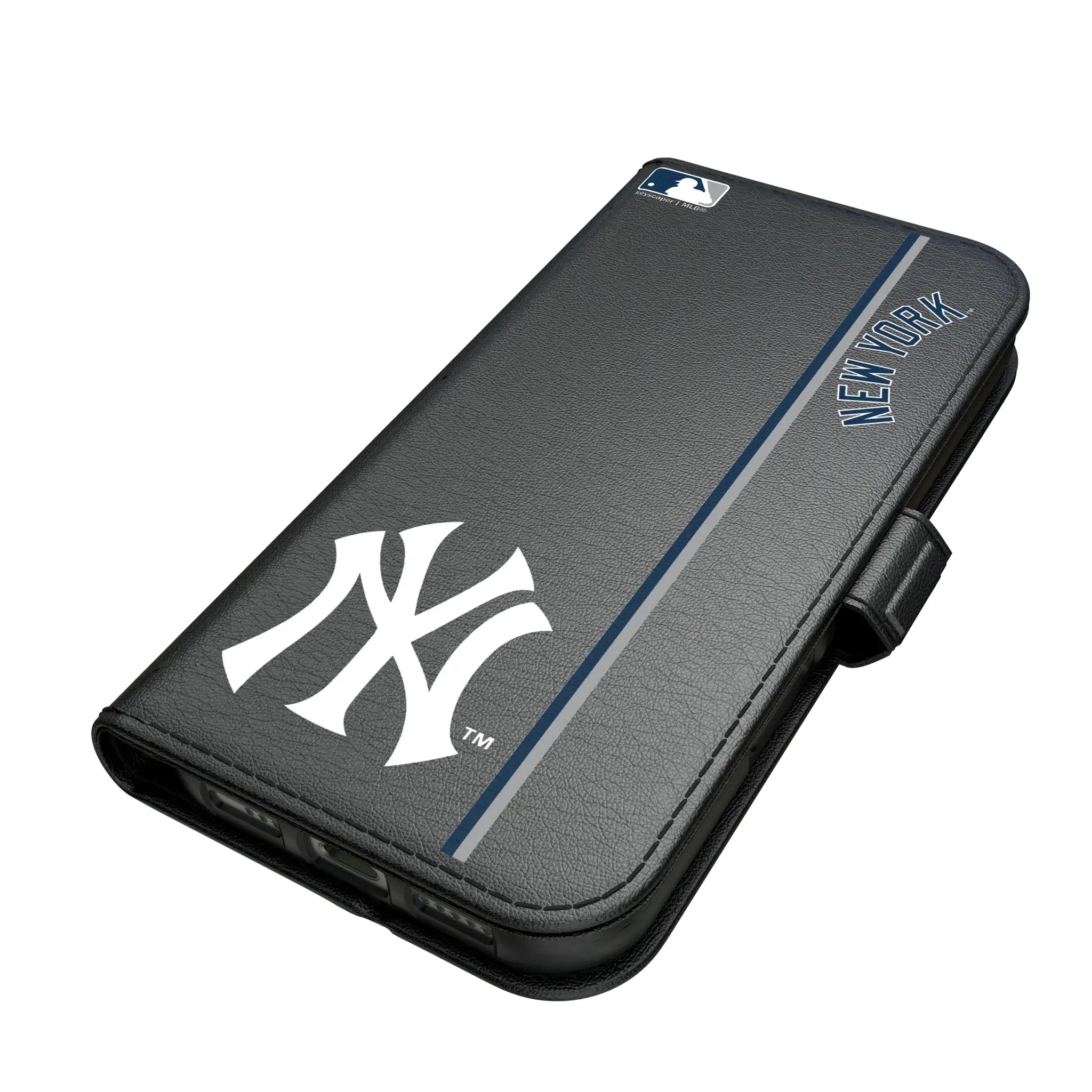 New York Yankees Sidebar iPhone Folio Phone Case for Apple iPhone#Device_iPhone 17 Pro