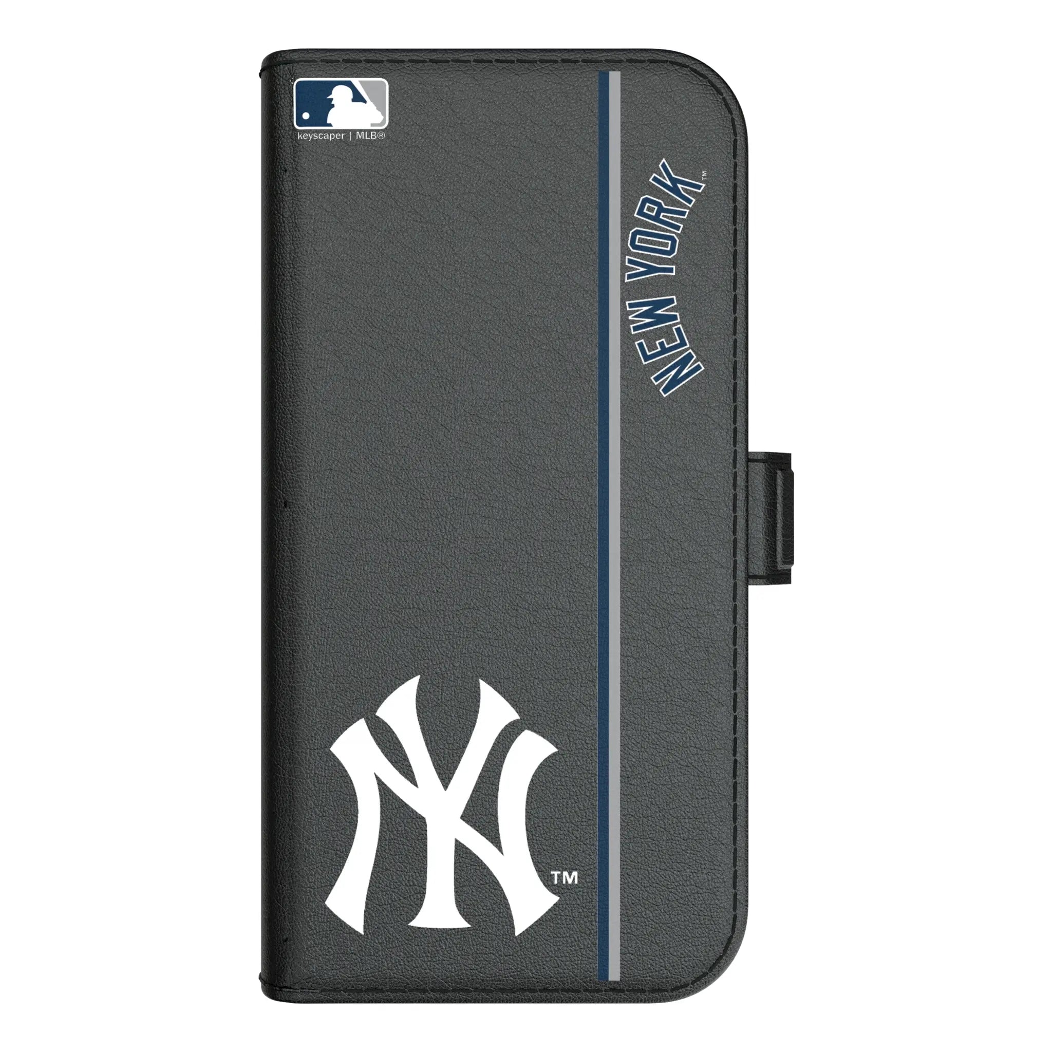 New York Yankees Sidebar iPhone Folio Phone Case for Apple iPhone#Device_iPhone 17 Pro