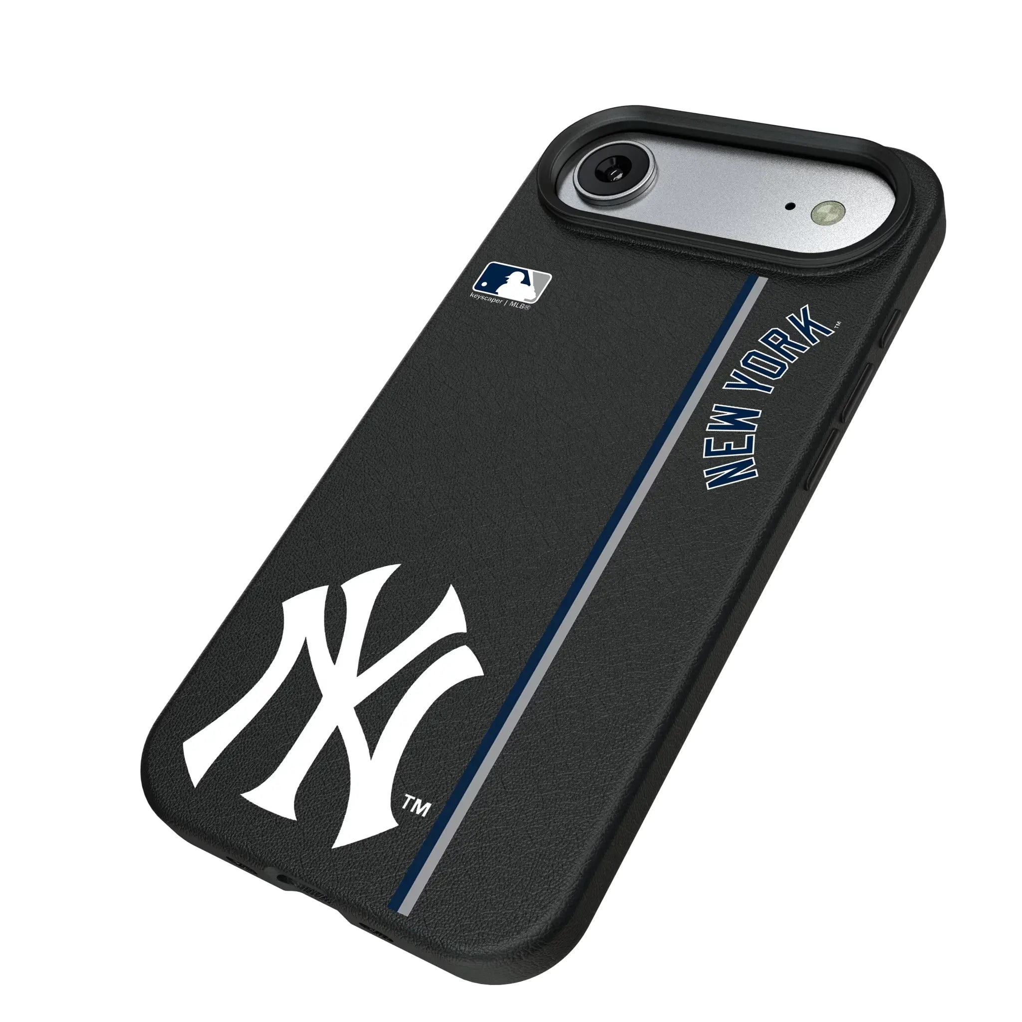 New York Yankees Sidebar iPhone MagSafe Compatible Phone Case for Apple iPhone - Isometric View#Device_iPhone Air