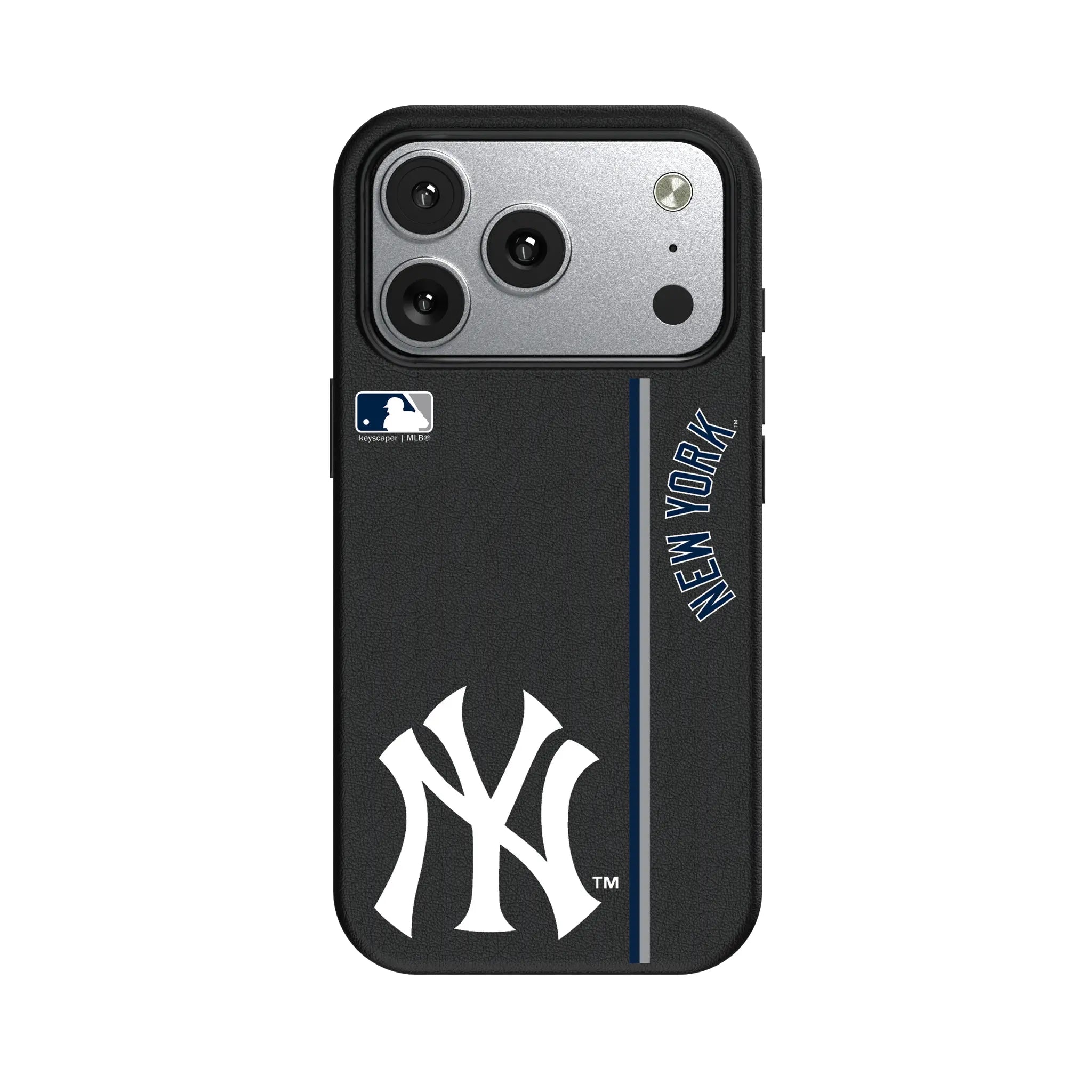 New York Yankees Sidebar iPhone MagSafe Compatible Phone Case for Apple iPhone#Device_iPhone 17 Pro
