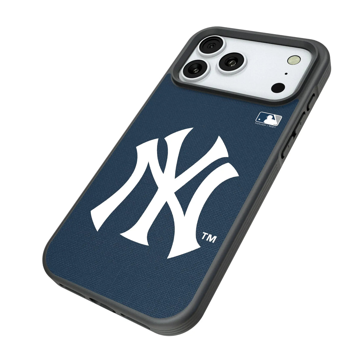 New York Yankees Solid iPhone Bump Phone Case for Apple iPhone - Isometric View#Device_iPhone 18 Pro Max
