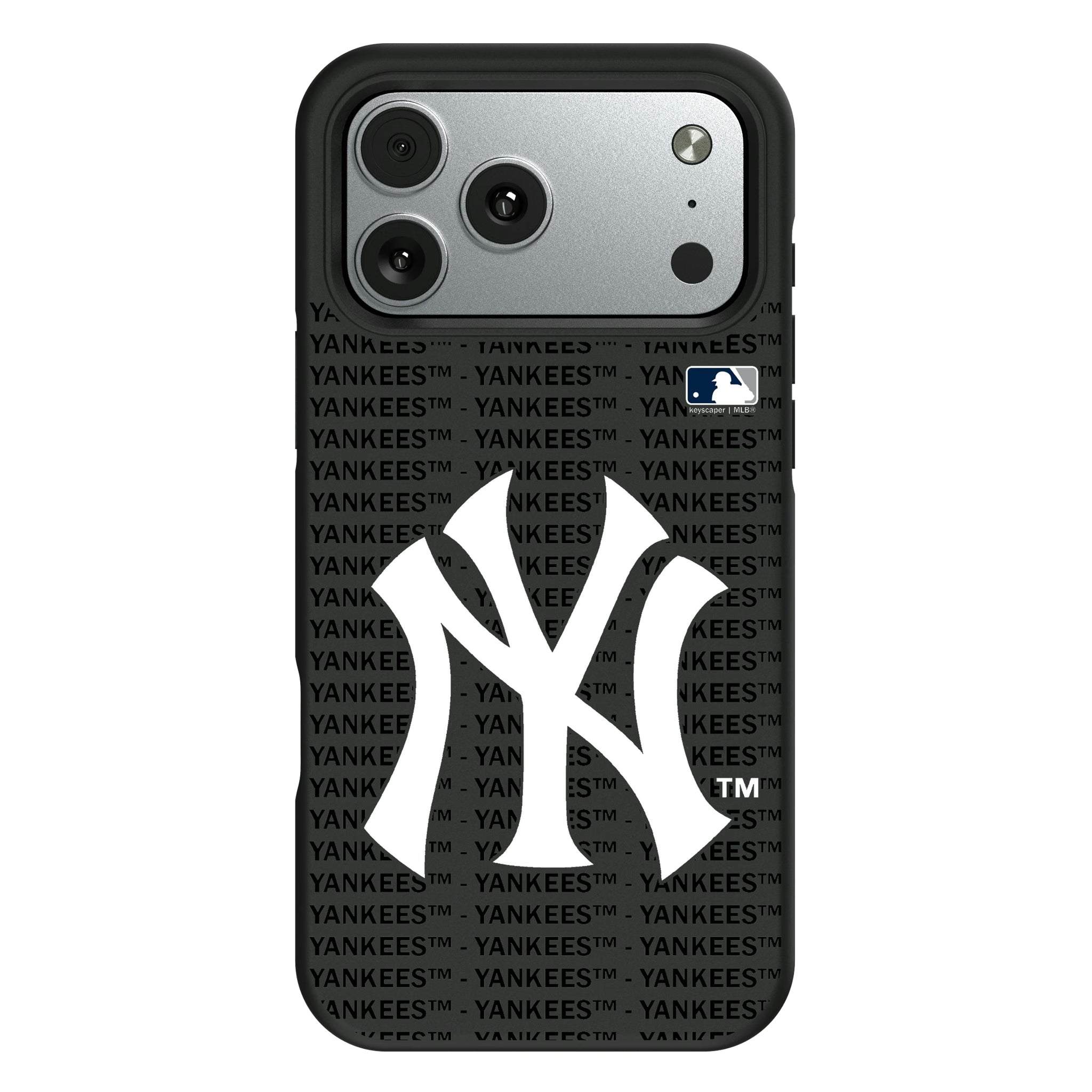 New York Yankees Text Backdrop iPhone Bump Phone Case for Apple iPhone#Device_iPhone 17 Pro Max