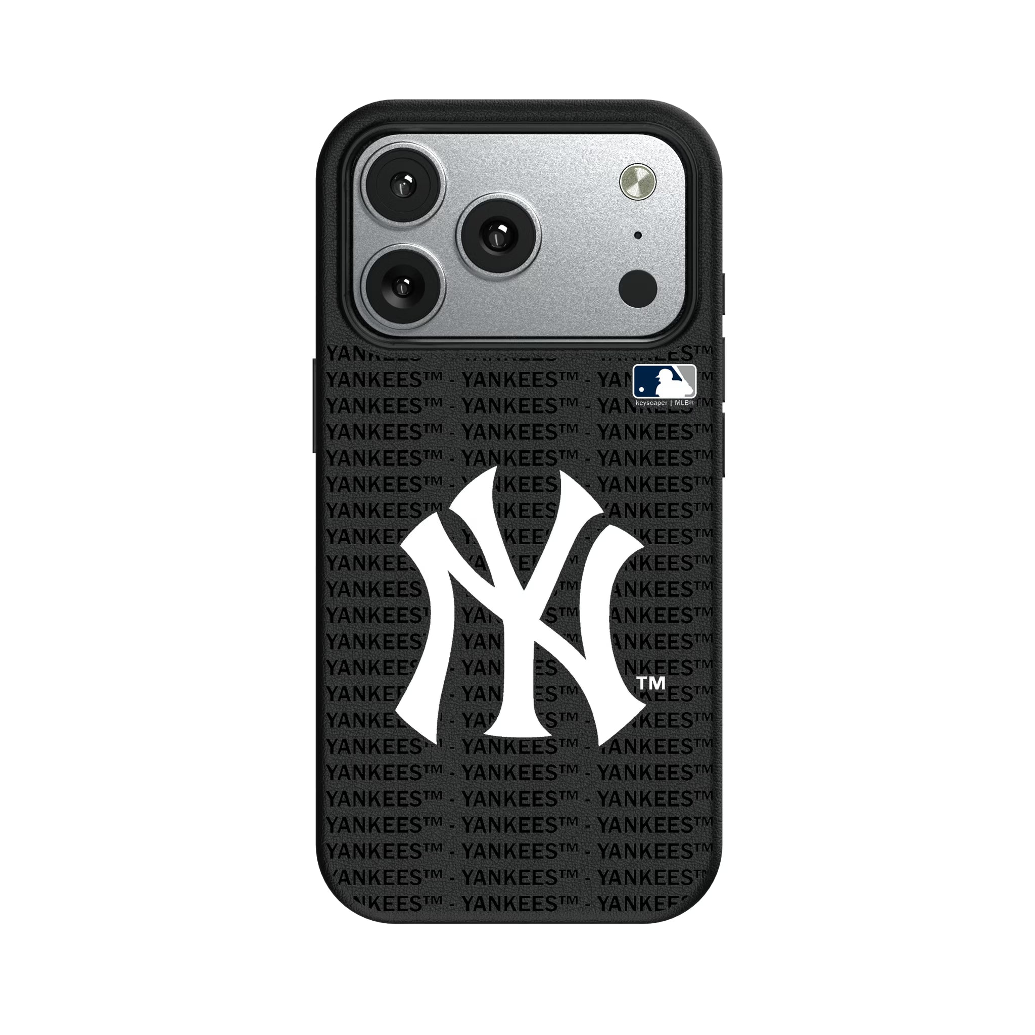 New York Yankees Text Backdrop iPhone MagSafe Compatible Phone Case for Apple iPhone#Device_iPhone 17 Pro