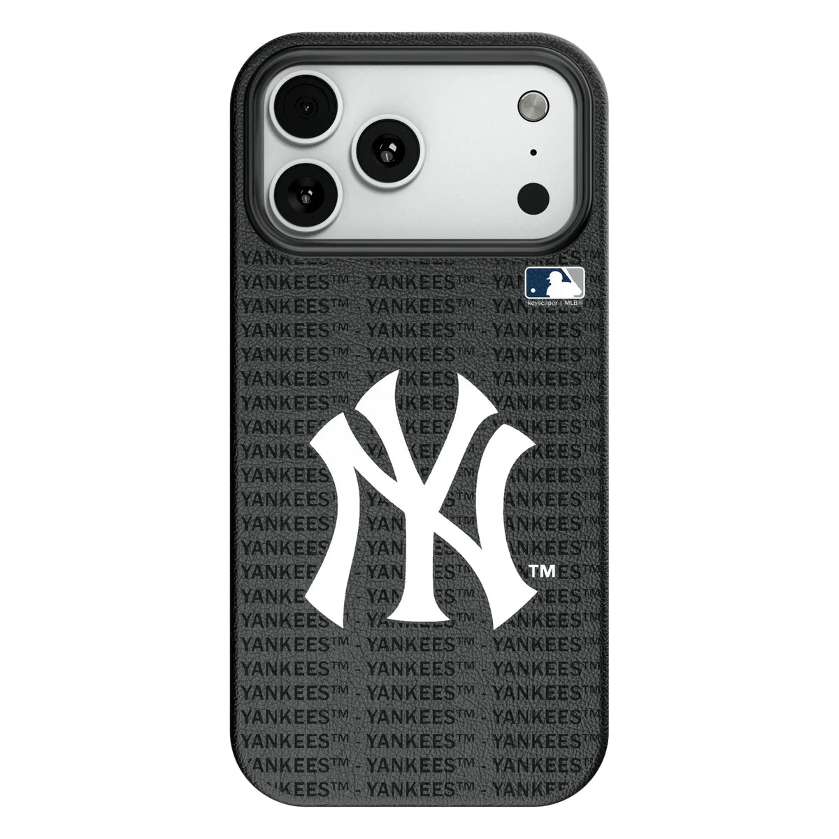 New York Yankees Text Backdrop MagSafe Compatible Phone Case for Apple iPhone