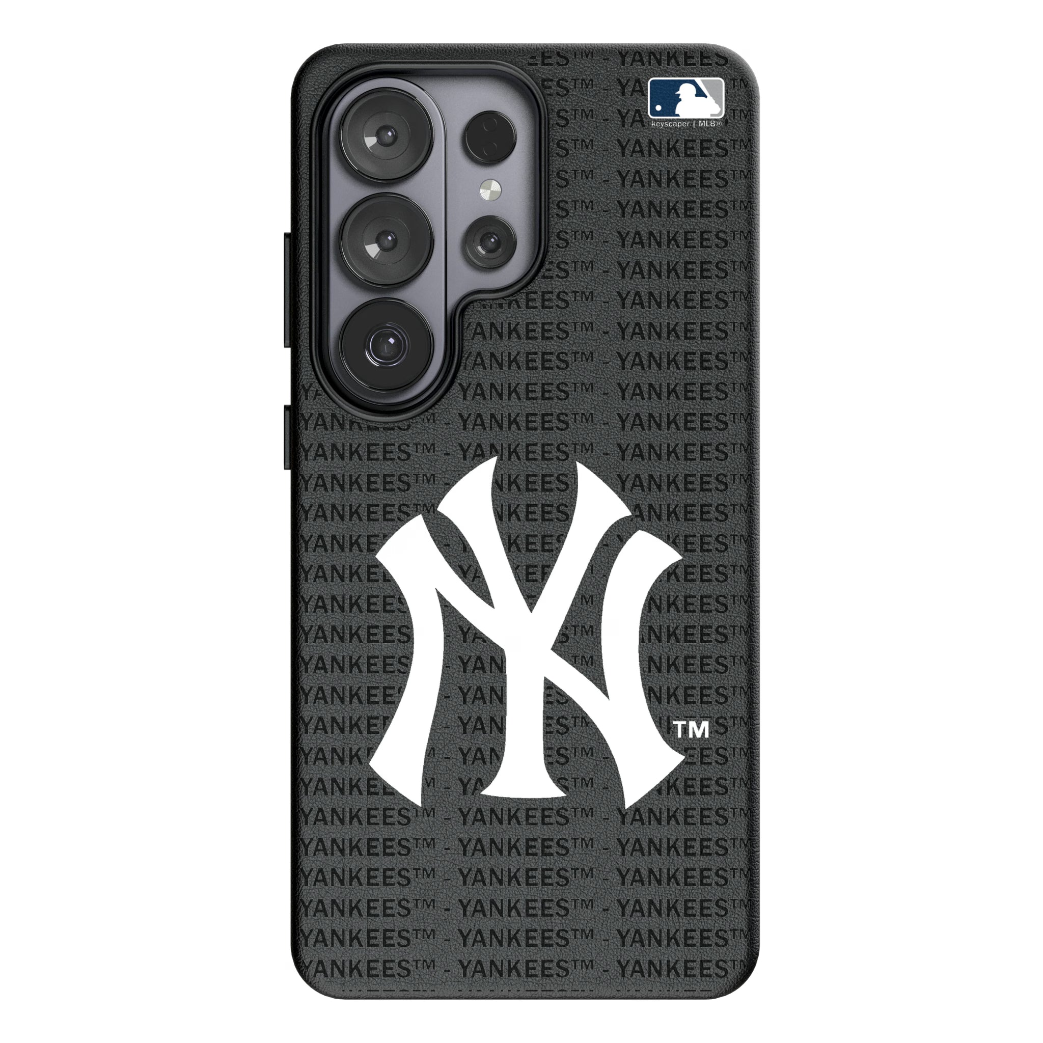 New York Yankees Text Backdrop Galaxy MagSafe Compatible Phone Case for Samsung Galaxy