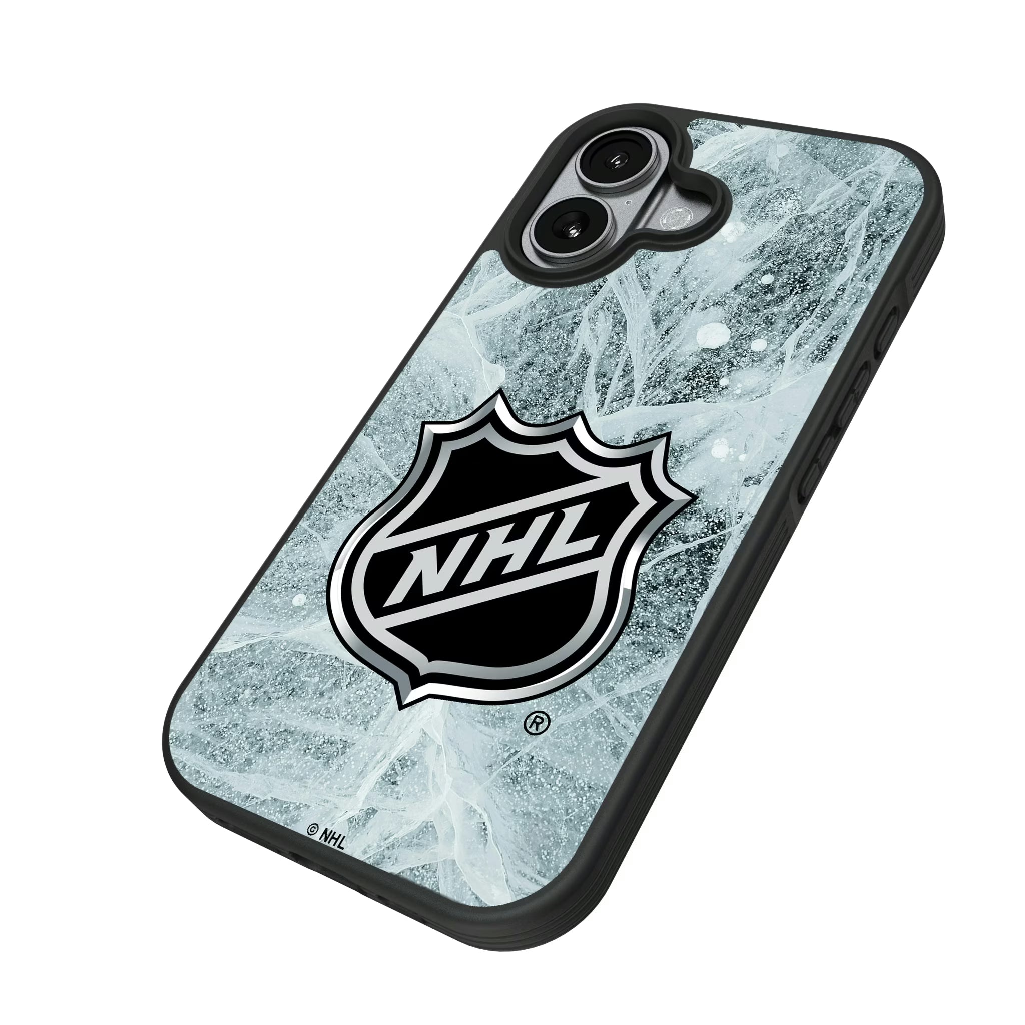 NHL BaseOne iPhone Bump Phone Case for Apple iPhone - Isometric View#Device_iPhone 17