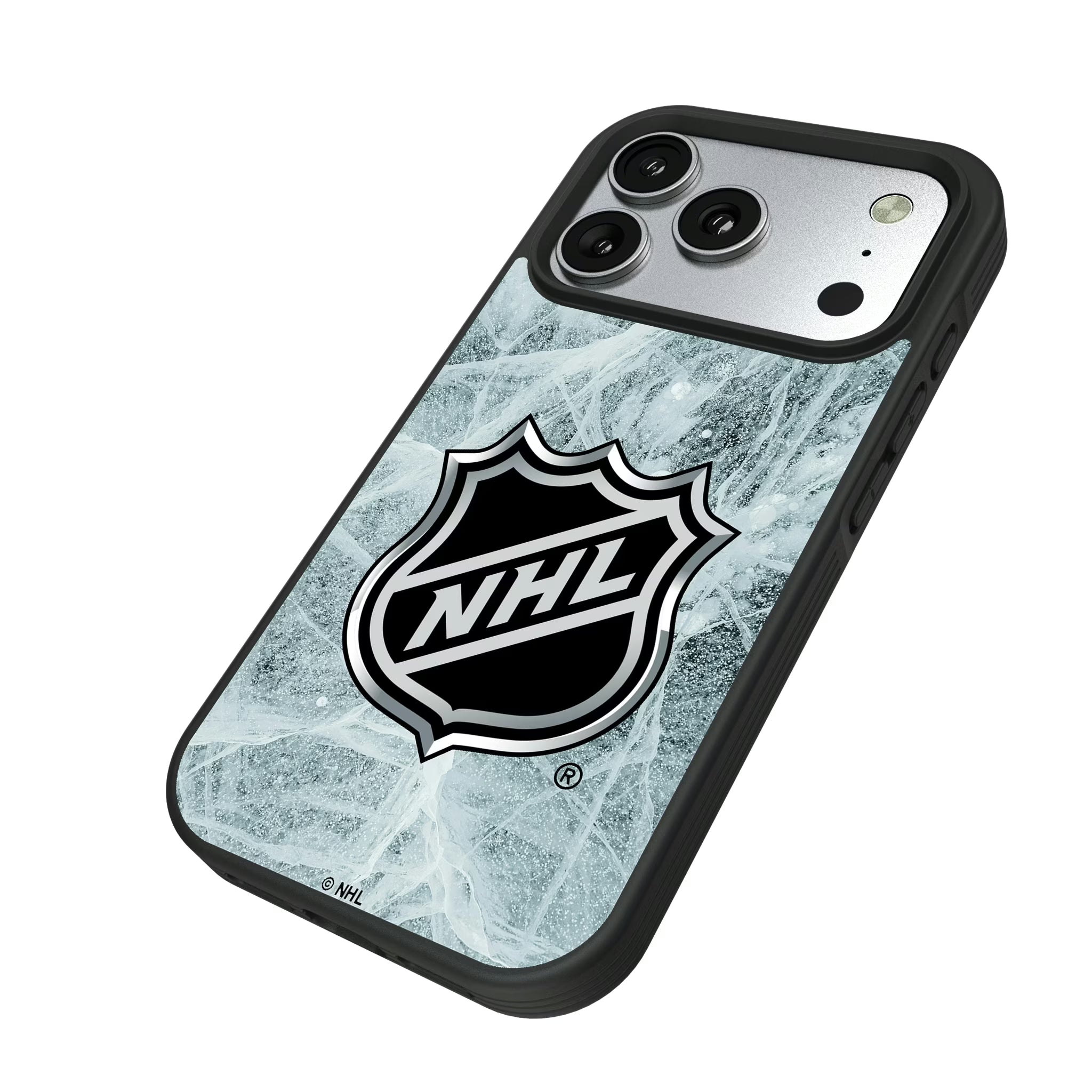 NHL BaseOne iPhone Bump Phone Case for Apple iPhone - Isometric View#Device_iPhone 17 Pro