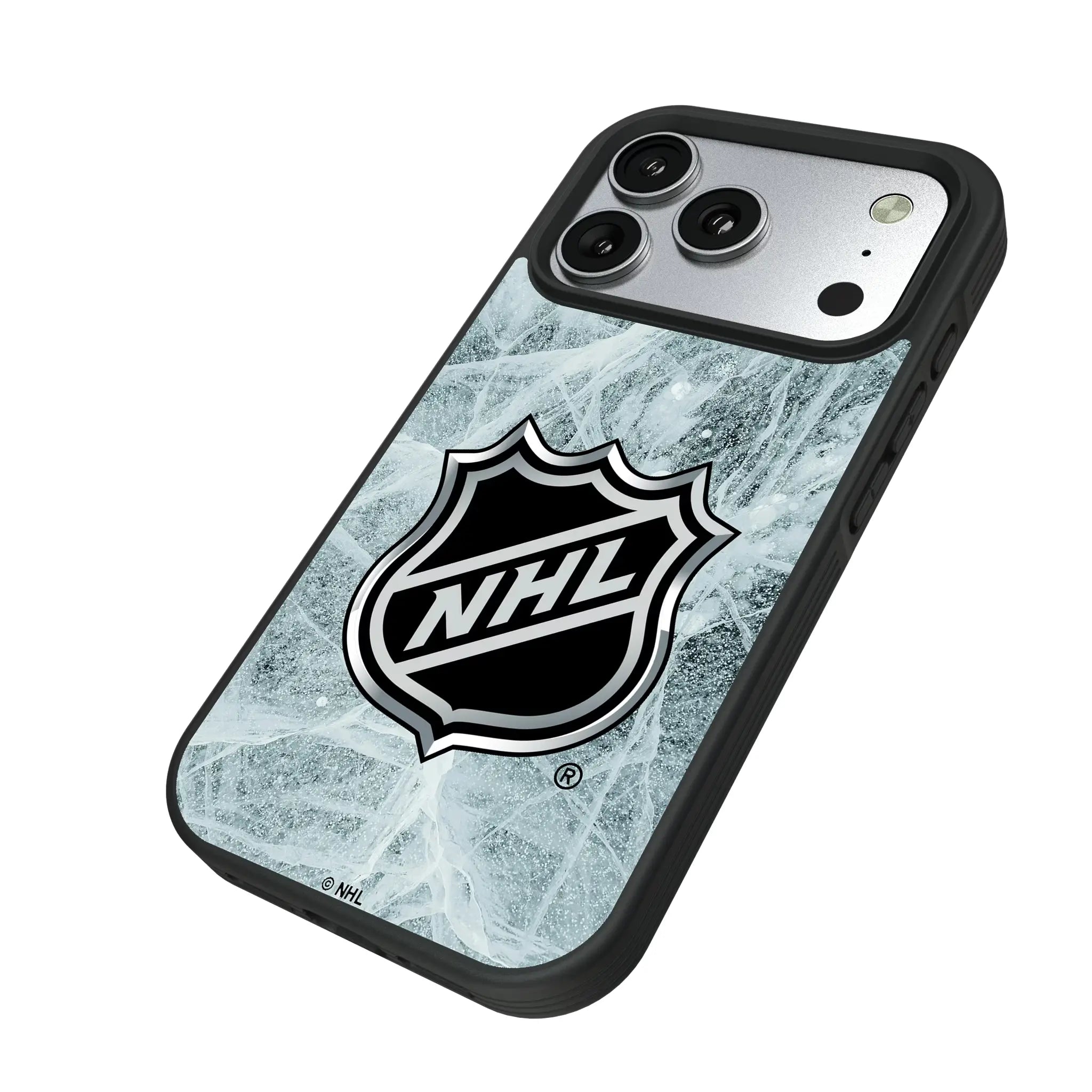 NHL BaseOne iPhone Bump Phone Case for Apple iPhone - Isometric View#Device_iPhone 17 Pro