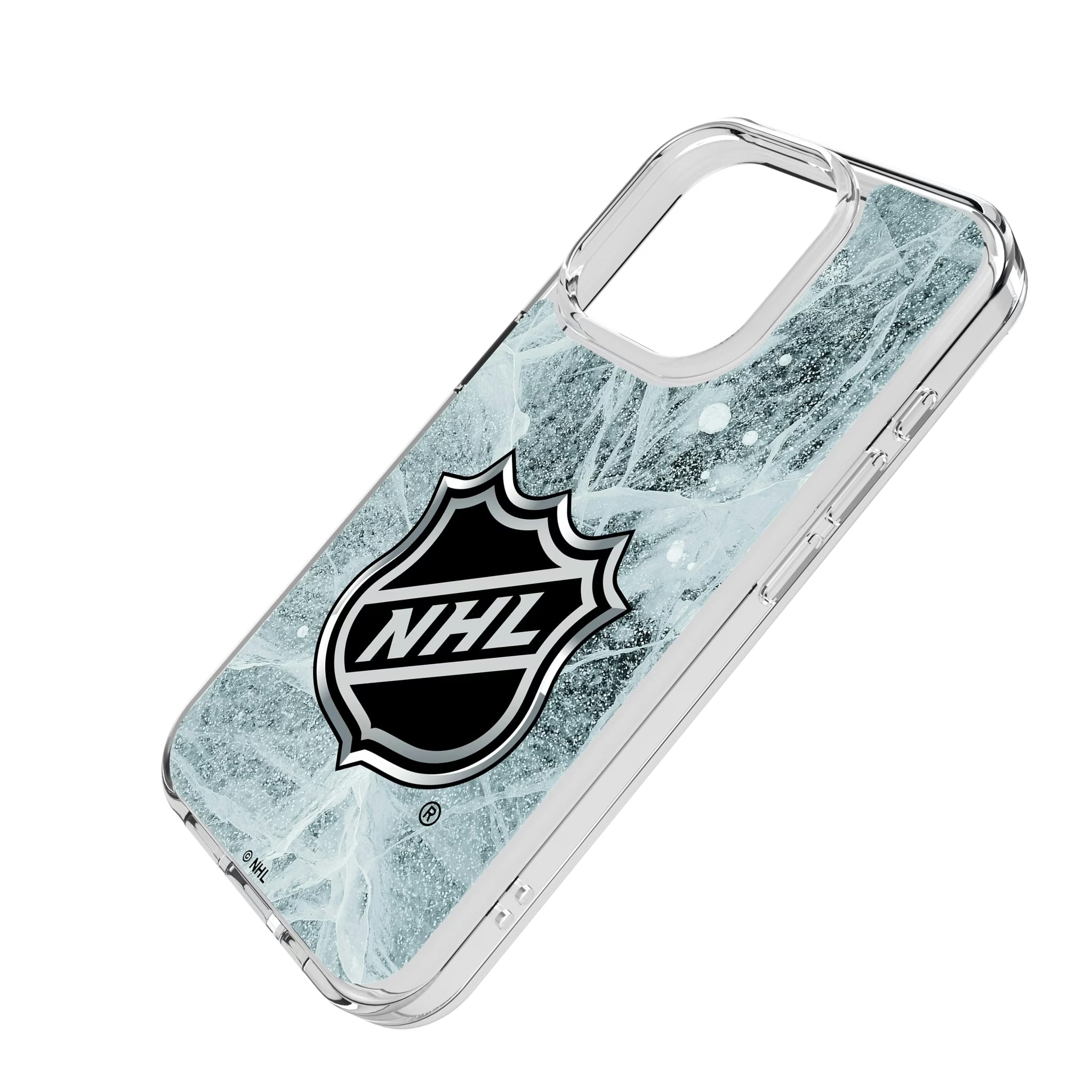 NHL BaseOne iPhone Clear Phone Case for Apple iPhone - Isometric View