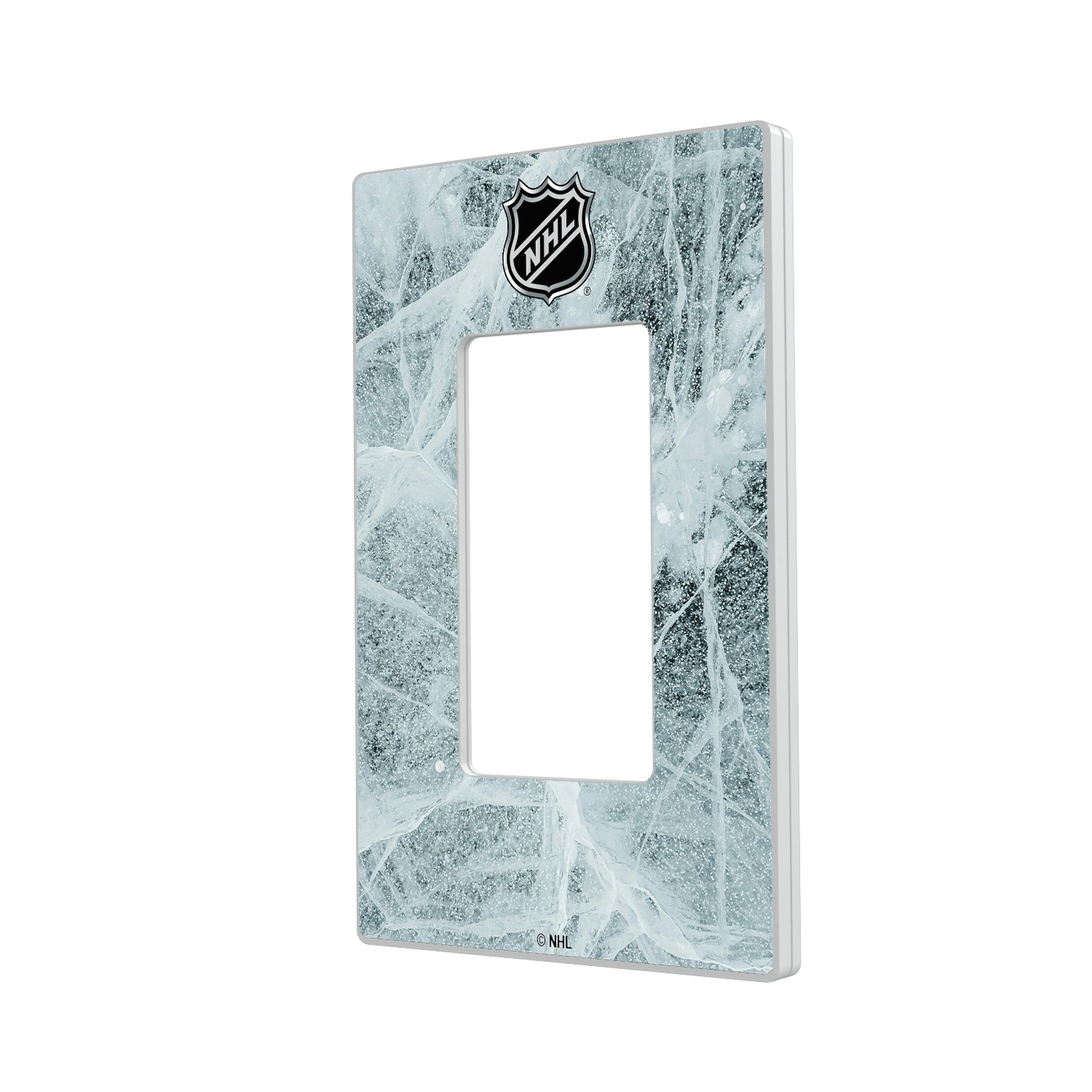 NHL BaseOne Hidden-Screw Light Switch Plate#Style_Single Rocker