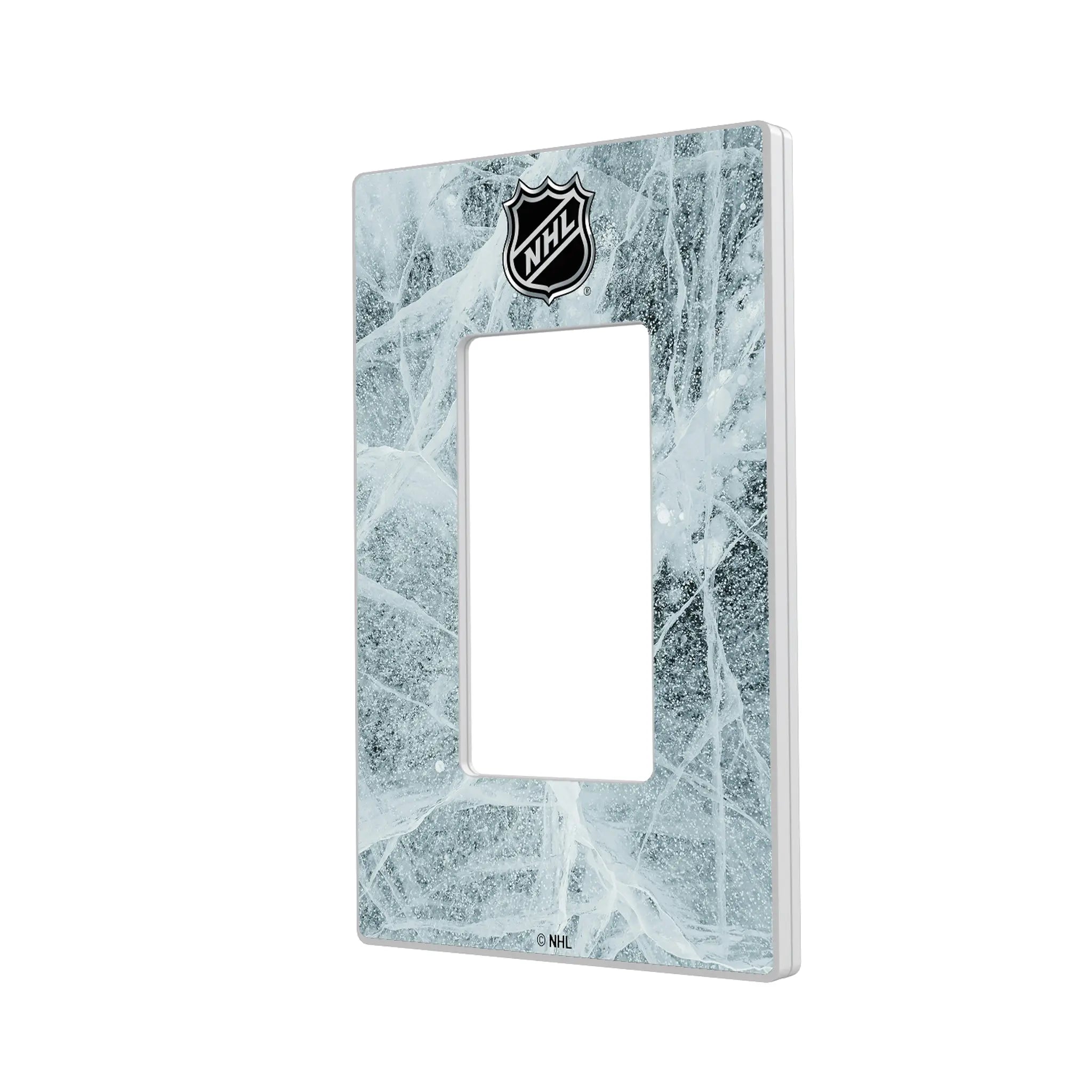 NHL BaseOne Hidden-Screw Light Switch Plate#Style_Single Rocker