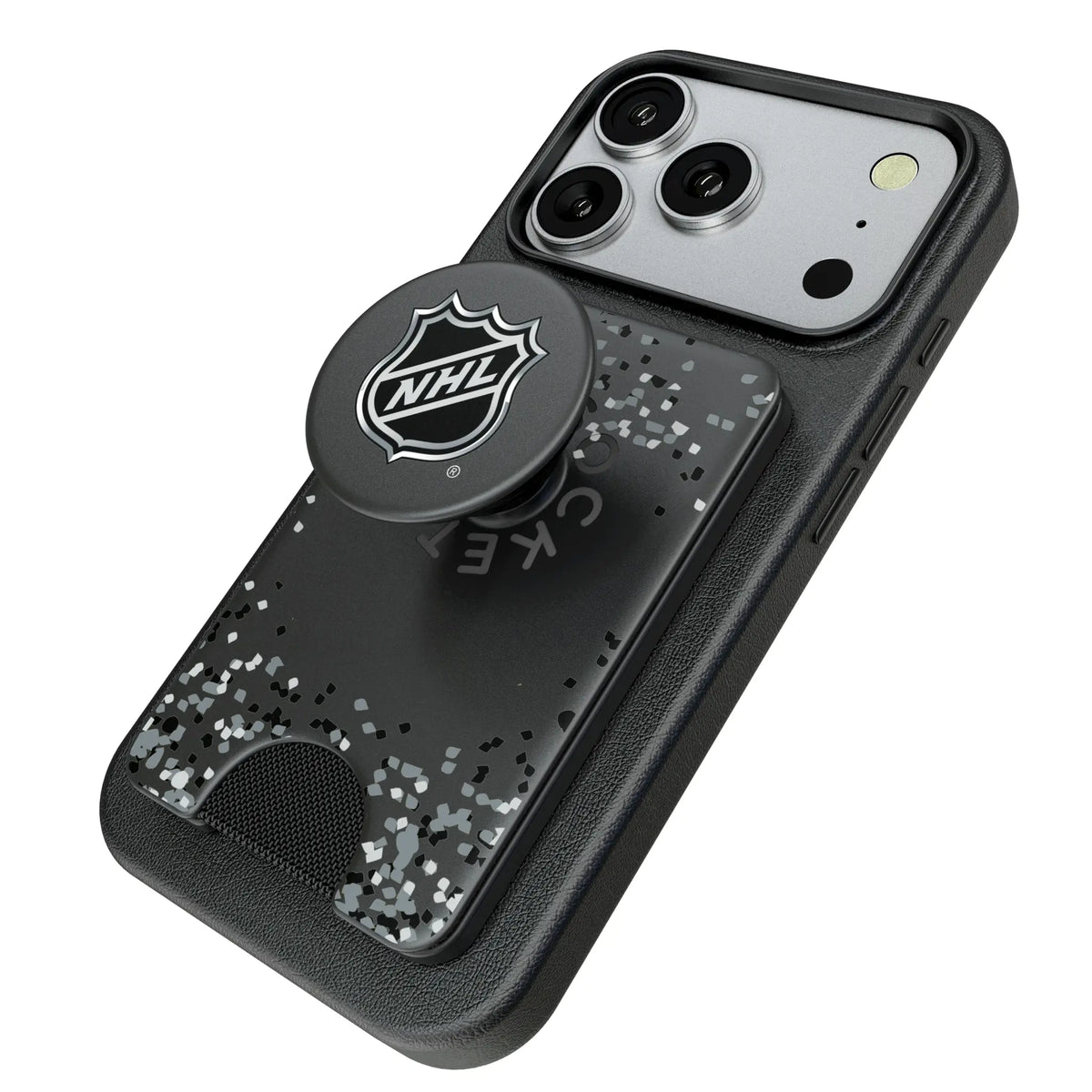 NHL Confetti Popsockets Wallet Magnetic - Isometric View