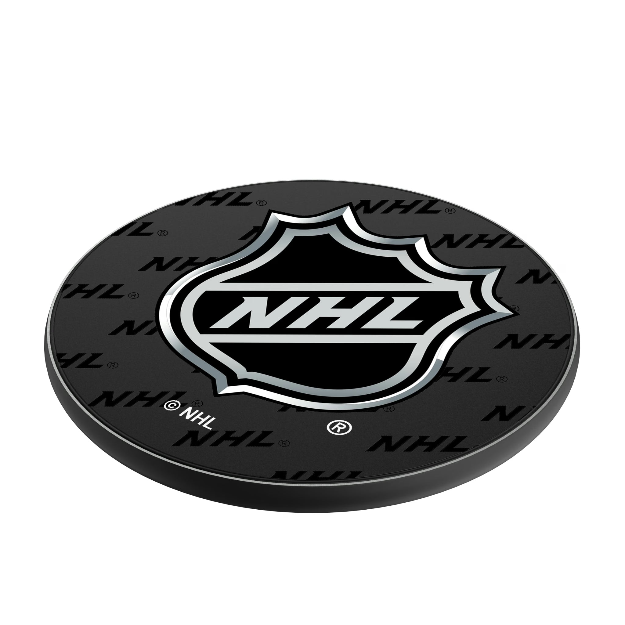 NHL Fashion Pattern 15-Watt Wireless Charger - Isometric View