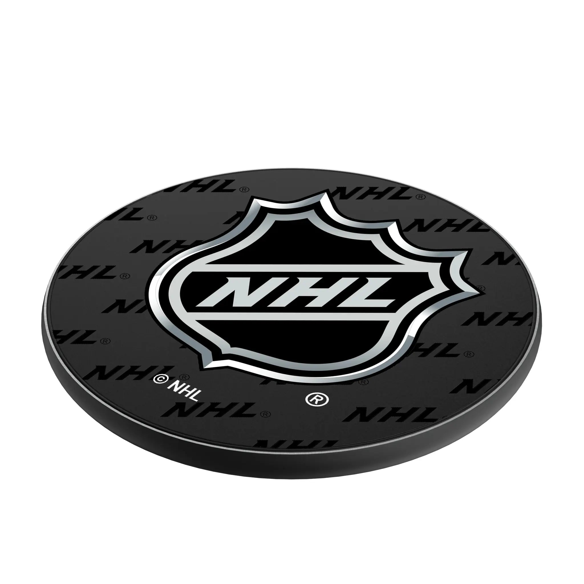 NHL Fashion Pattern 15-Watt Wireless Charger - Isometric View