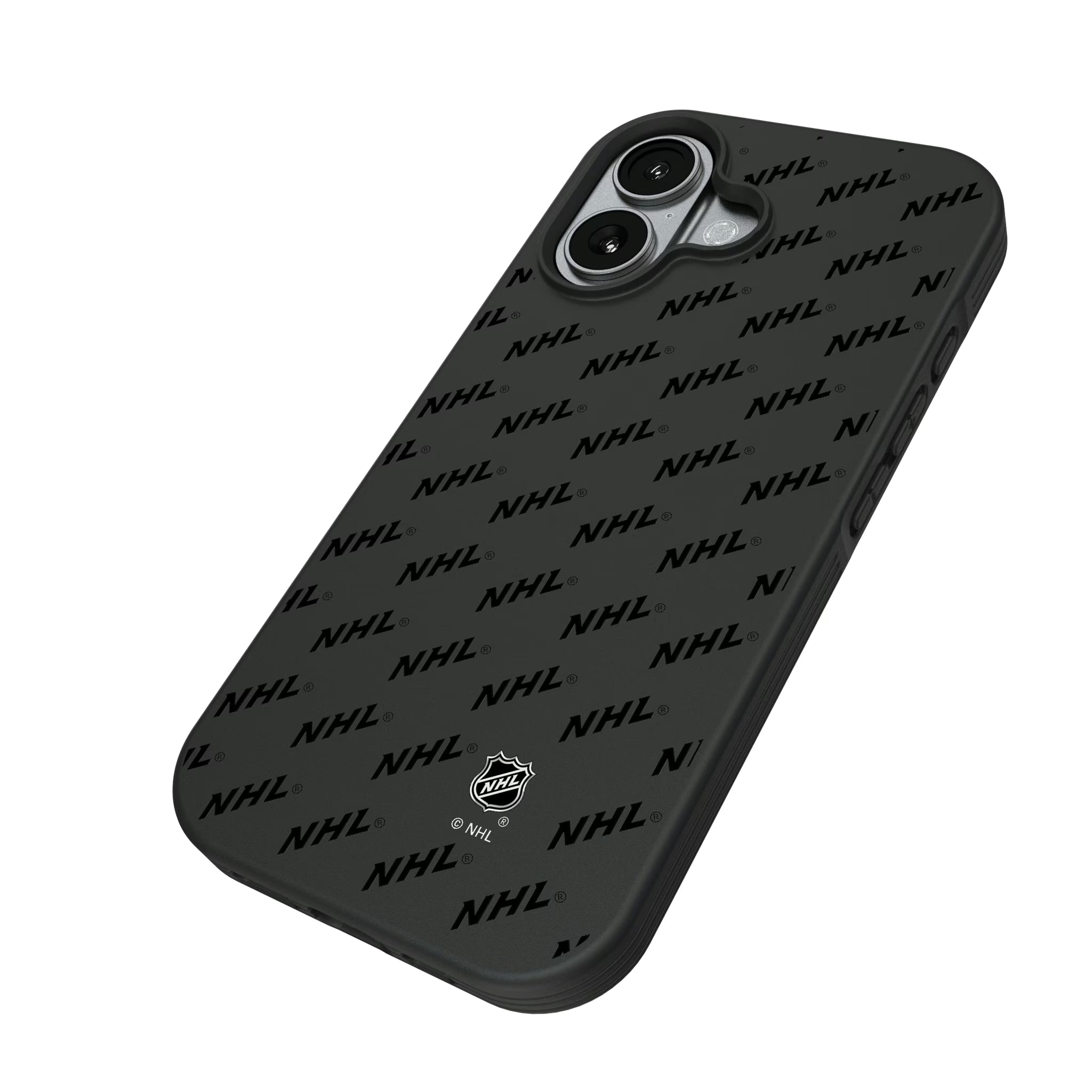 NHL Fashion Pattern iPhone Bump Phone Case for Apple iPhone - Isometric View#Device_iPhone 17