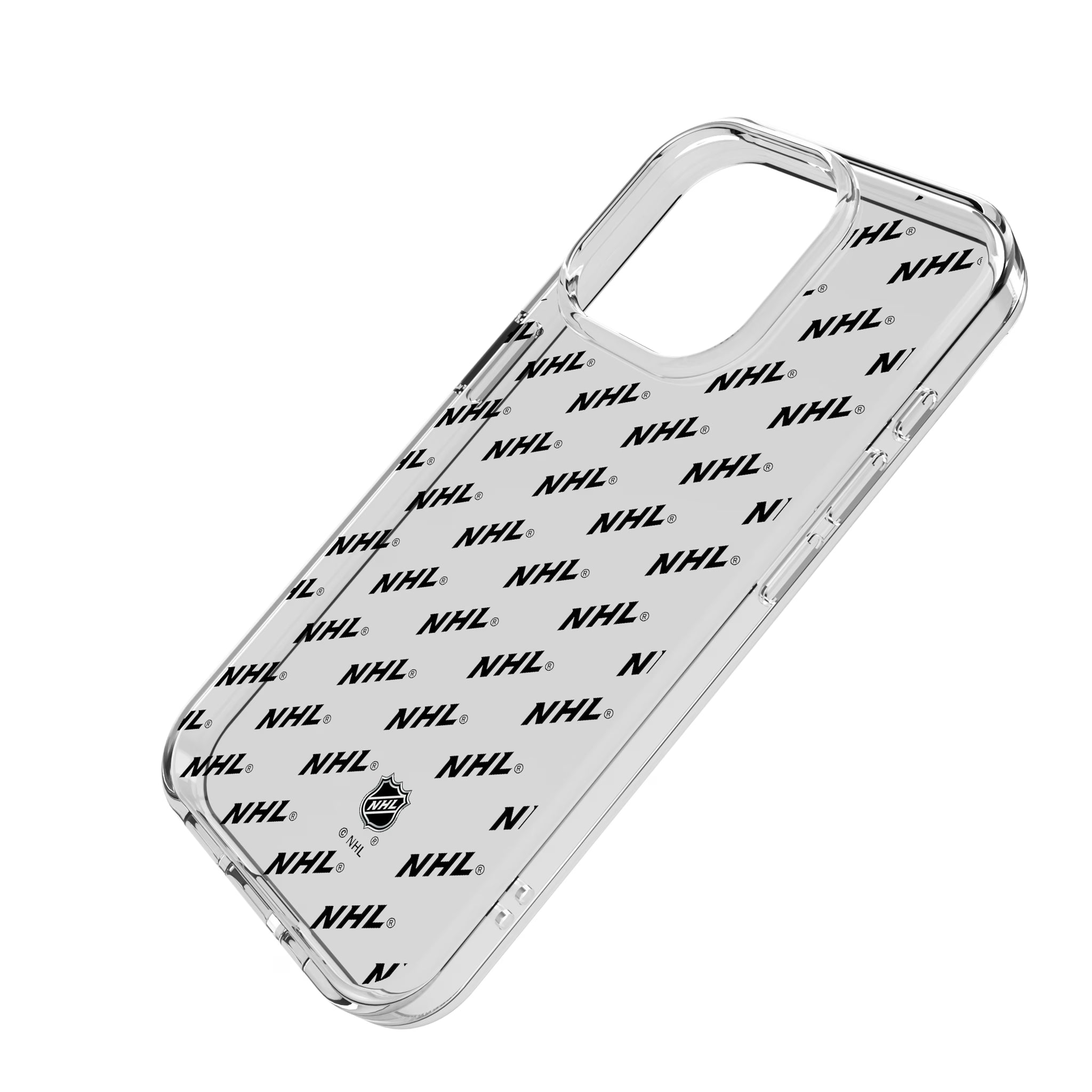 NHL Fashion Pattern iPhone Clear Phone Case for Apple iPhone - Isometric View