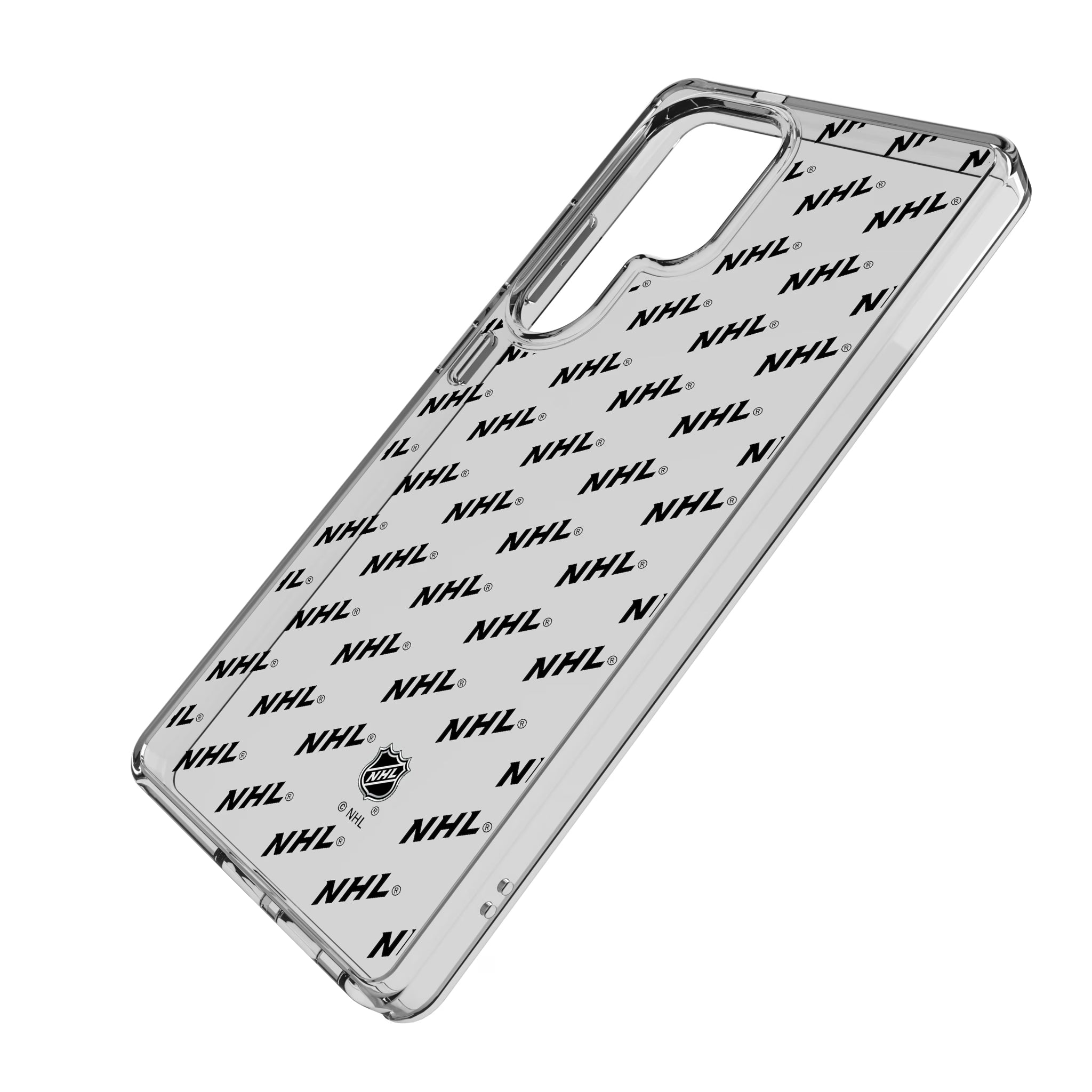 NHL Fashion Pattern Galaxy Clear Phone Case for Samsung Galaxy - Isometric View