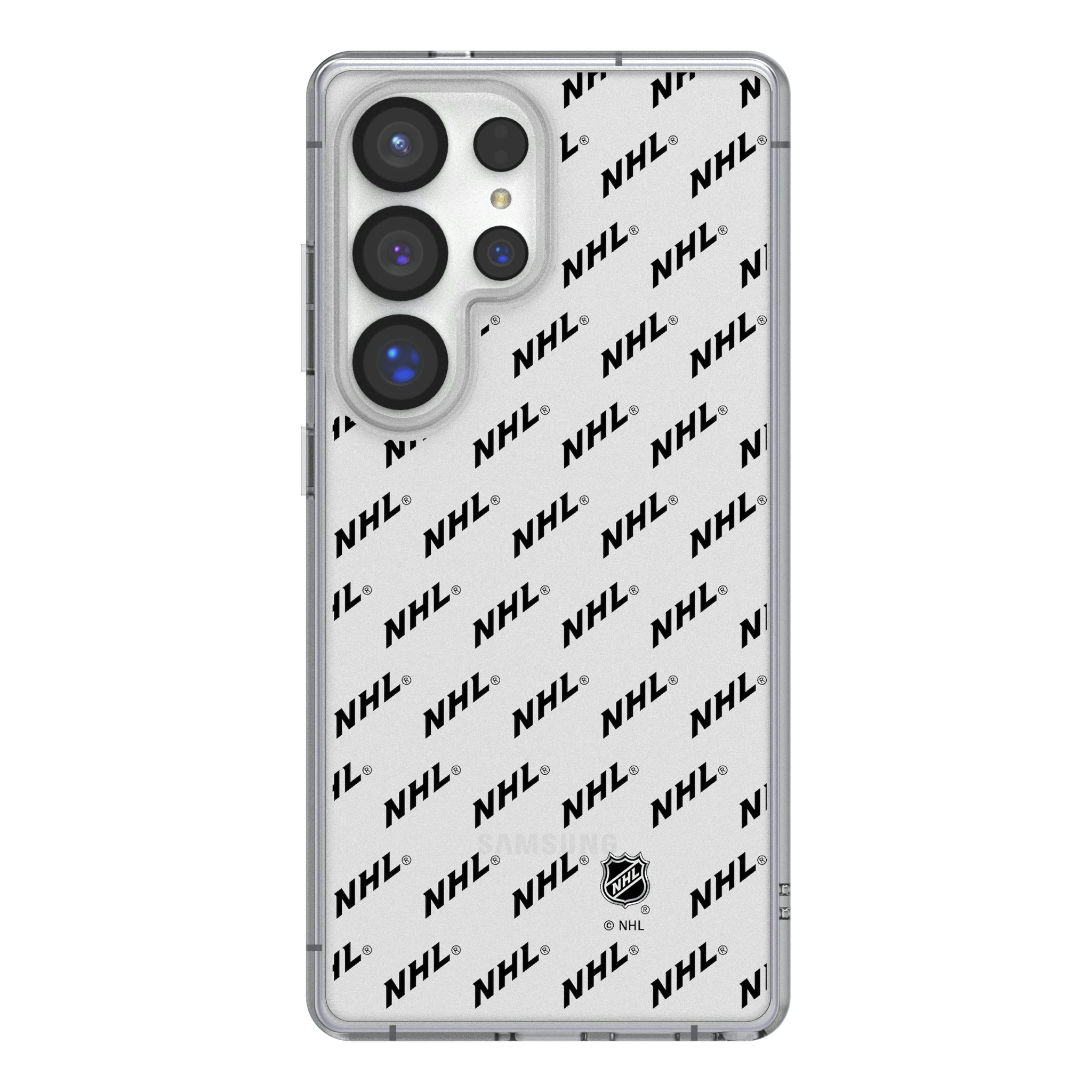 NHL Fashion Pattern Galaxy Clear Phone Case for Samsung Galaxy