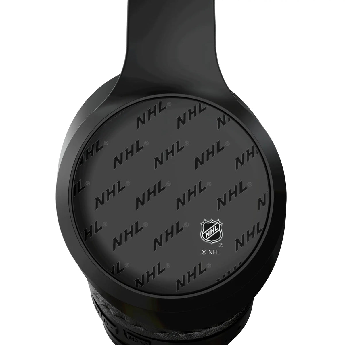 NHL Fashion Pattern Wireless Over-Ear Headphones With Case - Detail