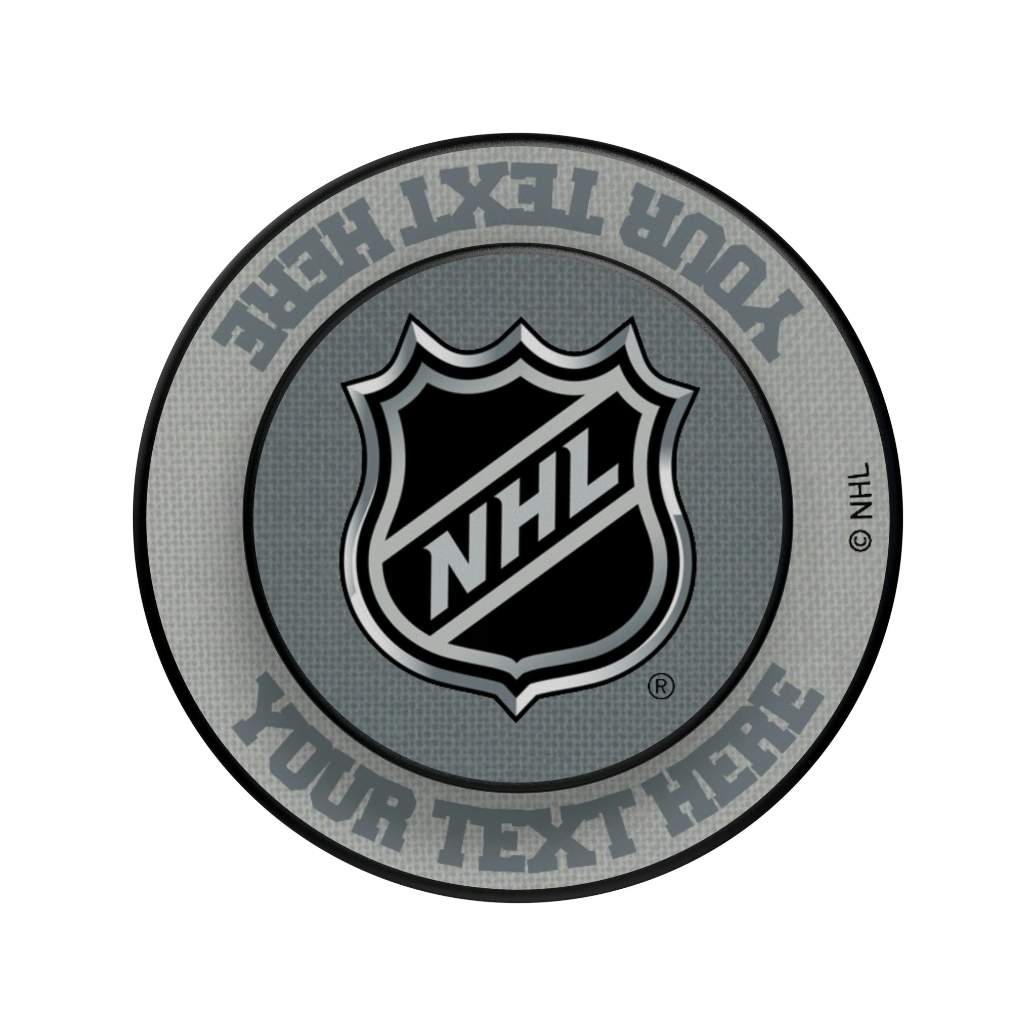 NHL Personalized Endzone Solid Popsockets Round Magnetic