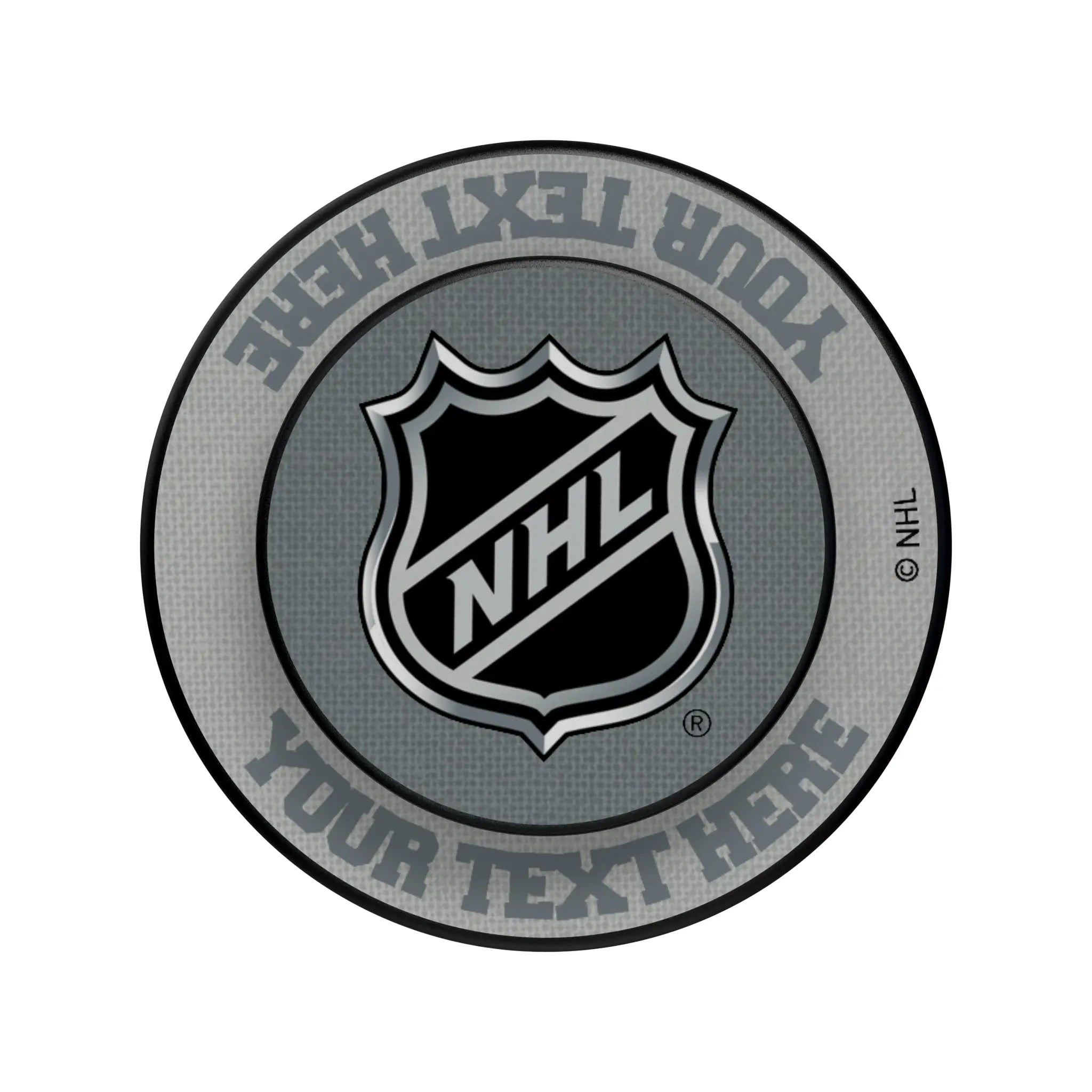 NHL Personalized Endzone Solid Popsockets Round Magnetic