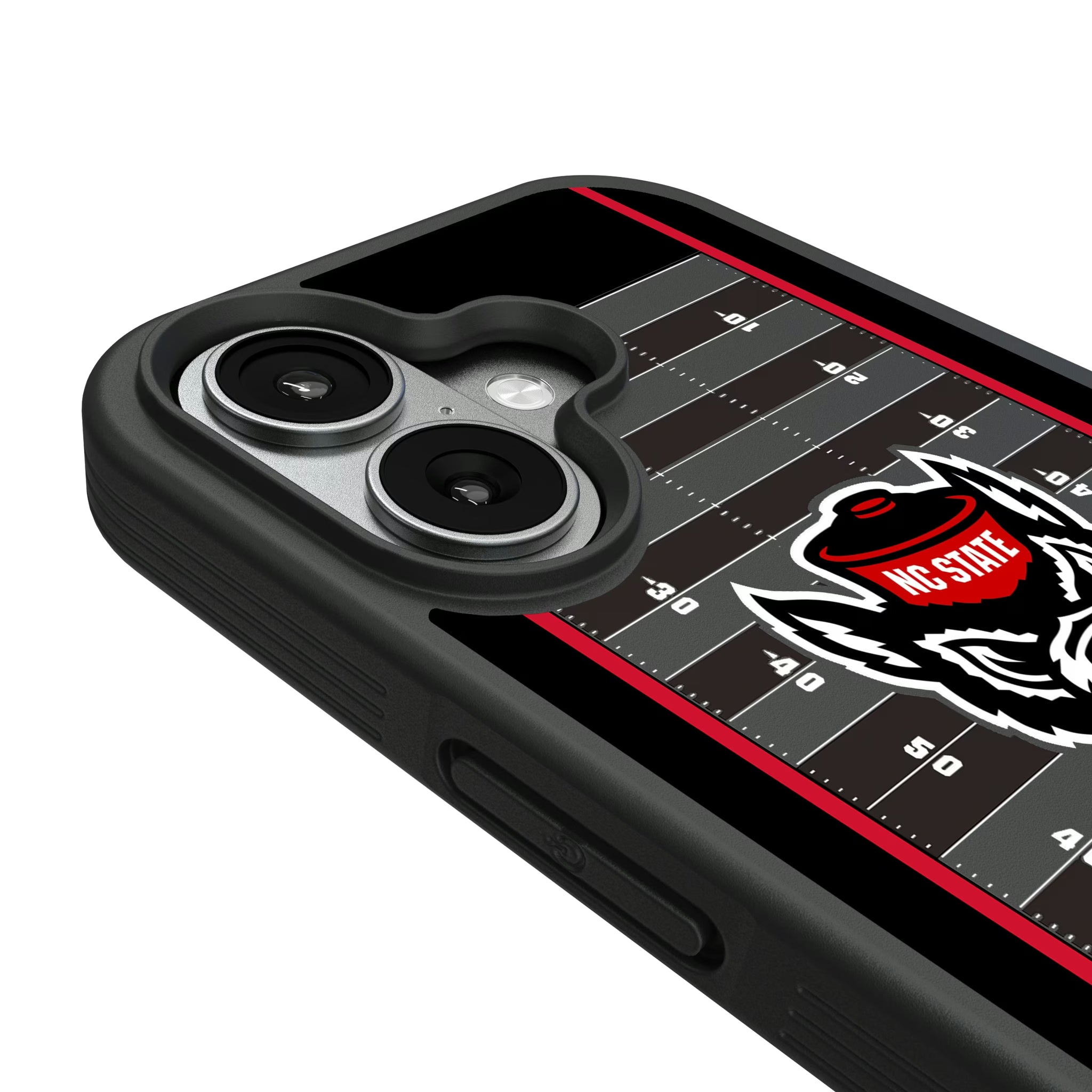North Carolina State University Wolfpack Field iPhone Bump Phone Case for Apple iPhone - Detail#Device_iPhone 17