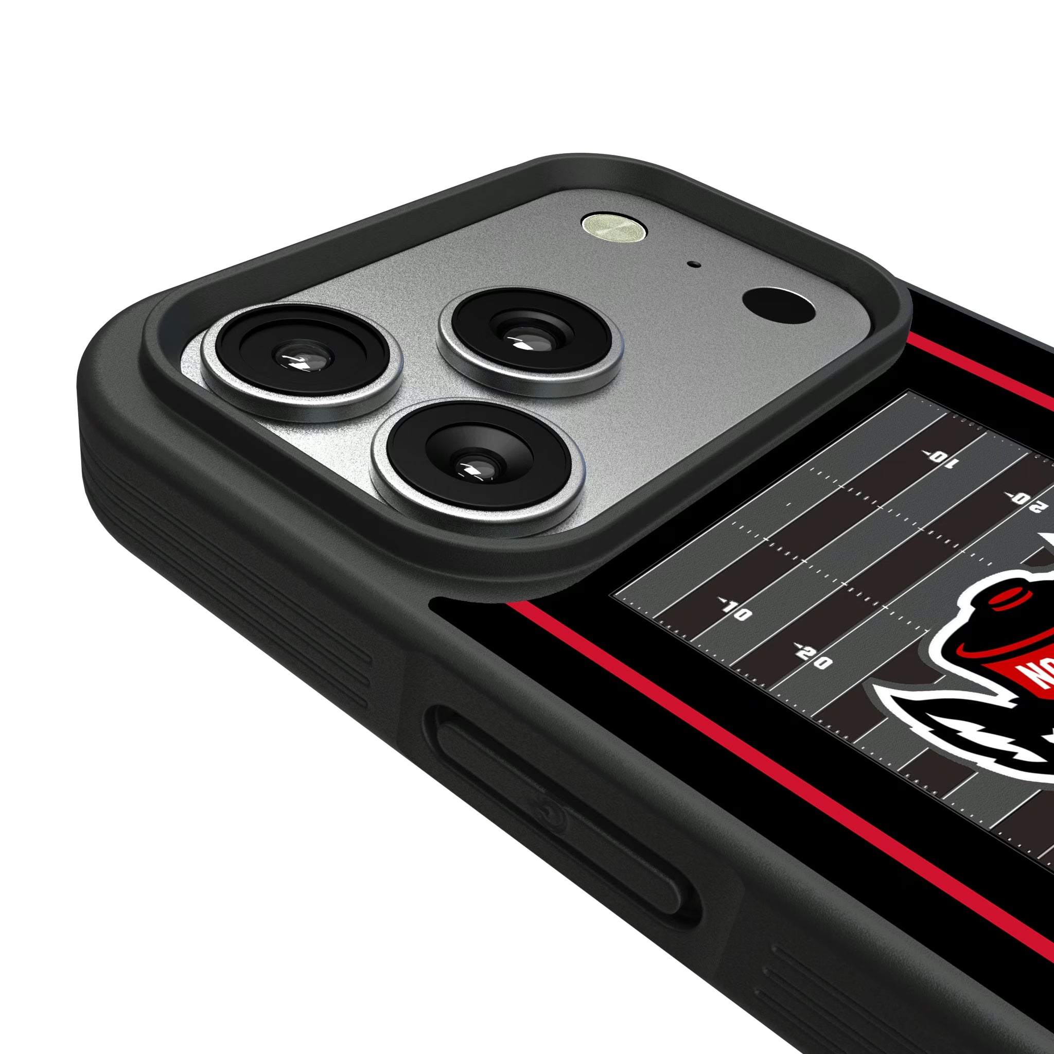 North Carolina State University Wolfpack Field iPhone Bump Phone Case for Apple iPhone - Detail#Device_iPhone 17 Pro