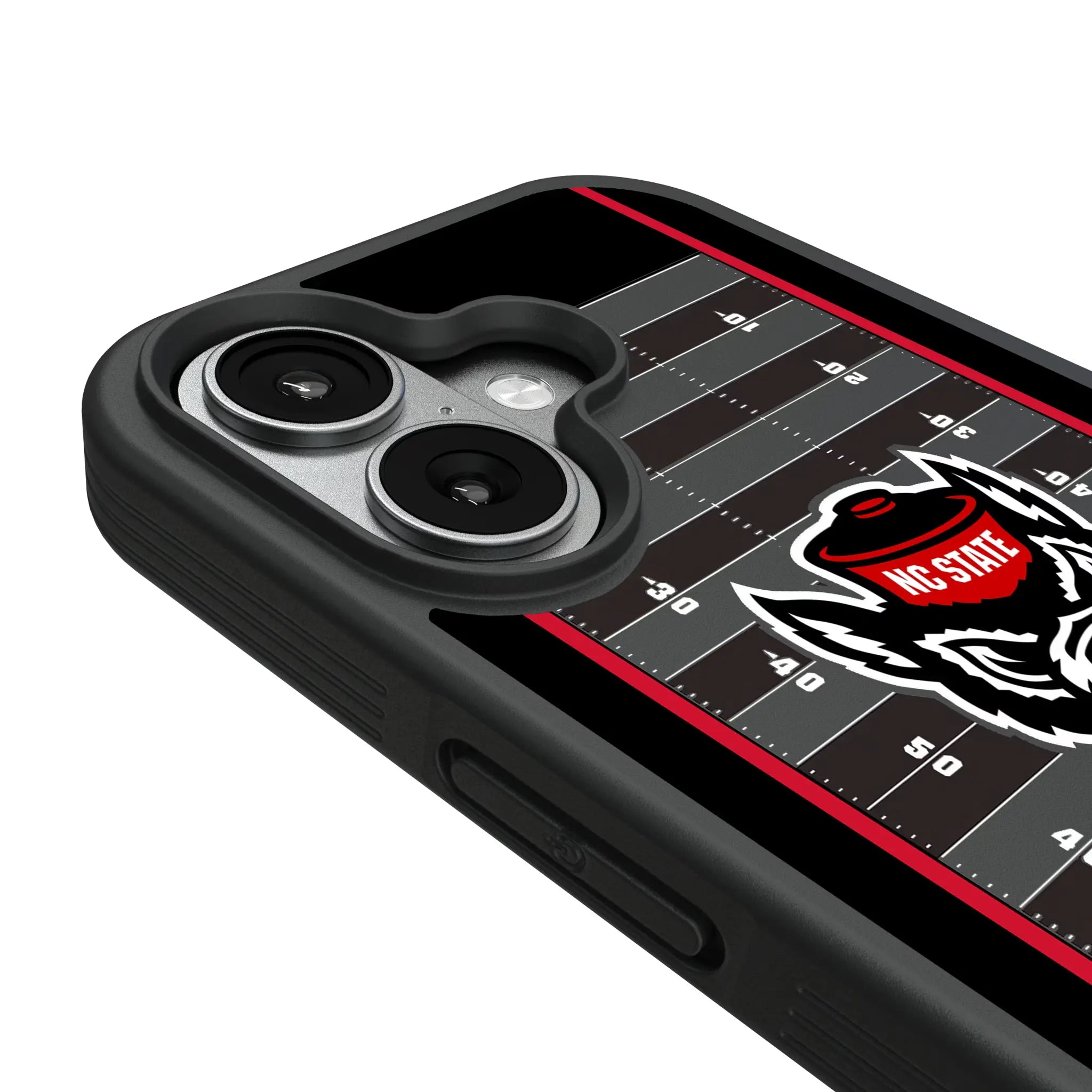 North Carolina State University Wolfpack Field iPhone Bump Phone Case for Apple iPhone - Detail#Device_iPhone 17